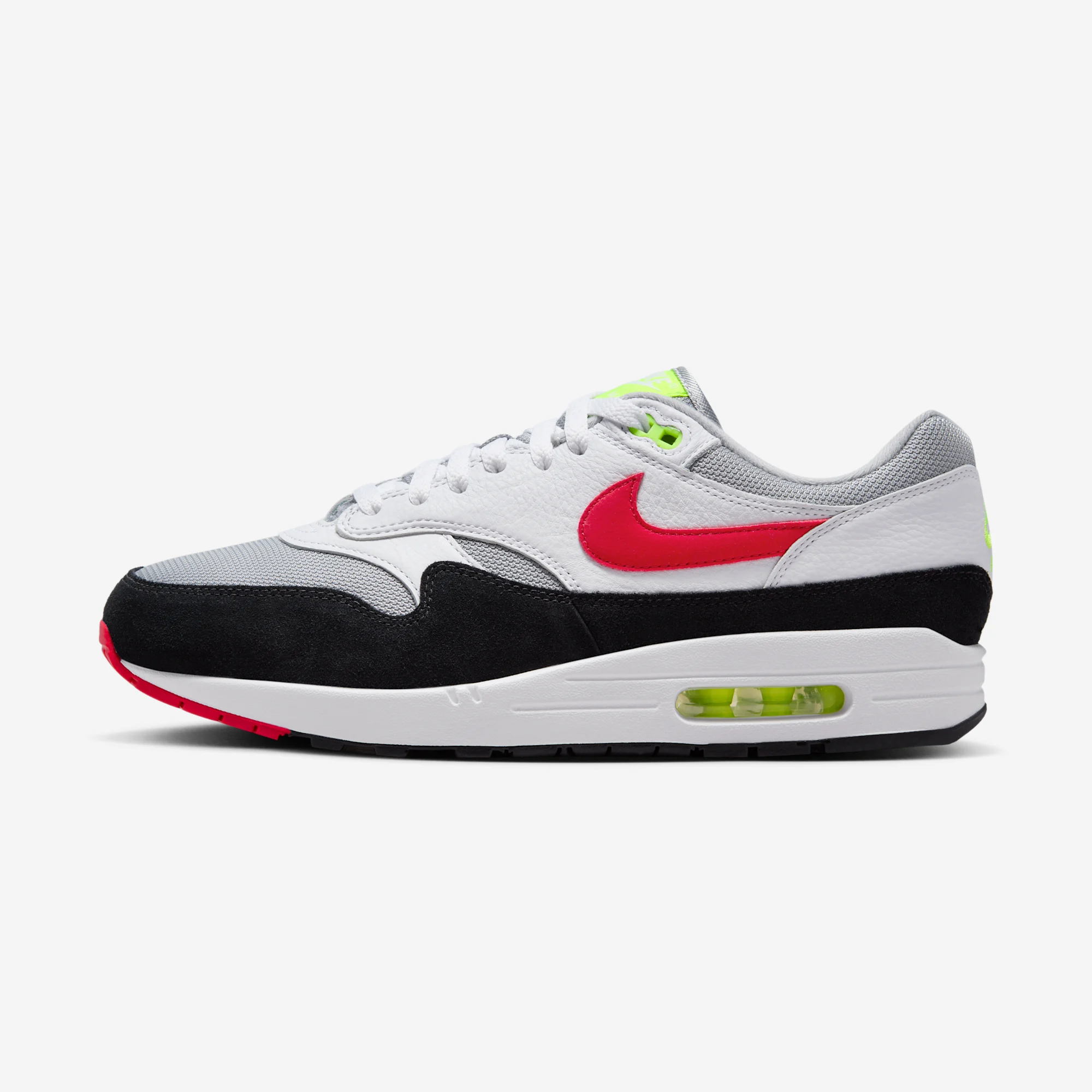 Nike Air Max 1 "Air Max Month" 2024 White/University Red/Black/Light Smoke Grey/Volt/Max Orange