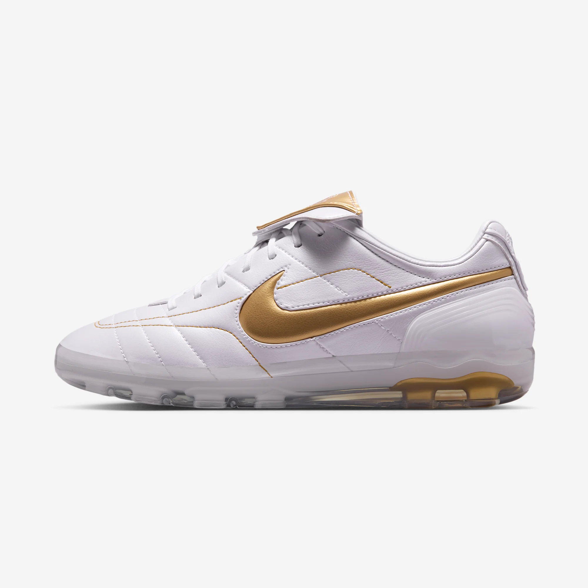 Nike Cryo Shot Tiempo Legend R10 "Ronaldinho" White/Metallic Gold/White