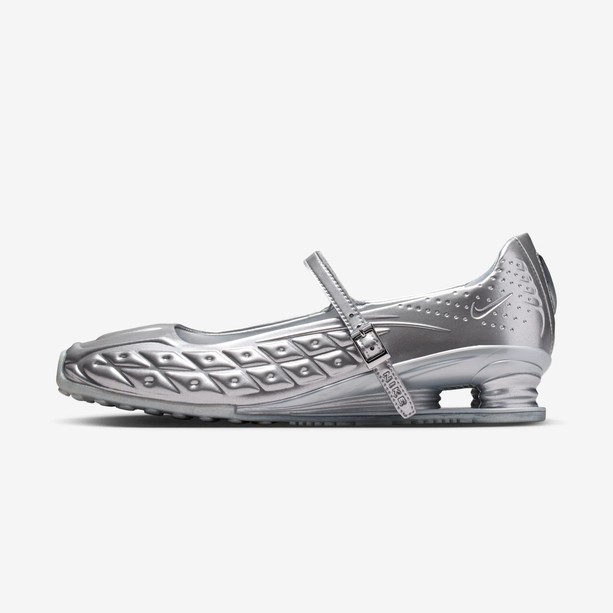 Nike Shox Z Calistra W "Metallic Silver" Metallic Silver/Metallic Silver/Flat Silver