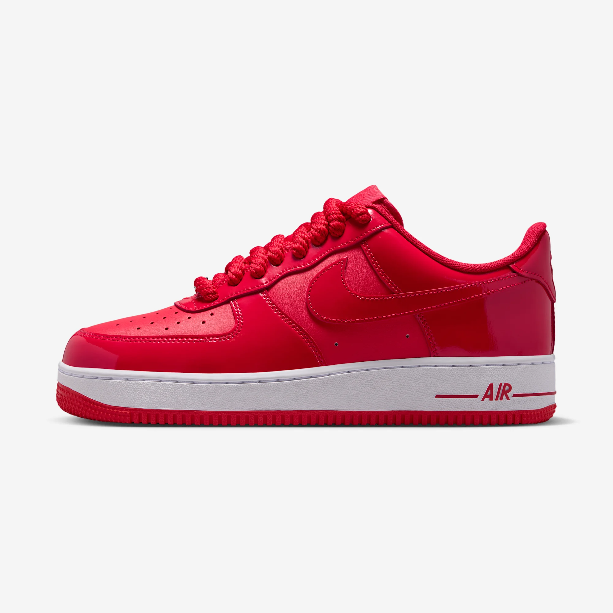Nike Air Force 1 Low "University Red" University Red/Light Crimson/White/Metallic Silver