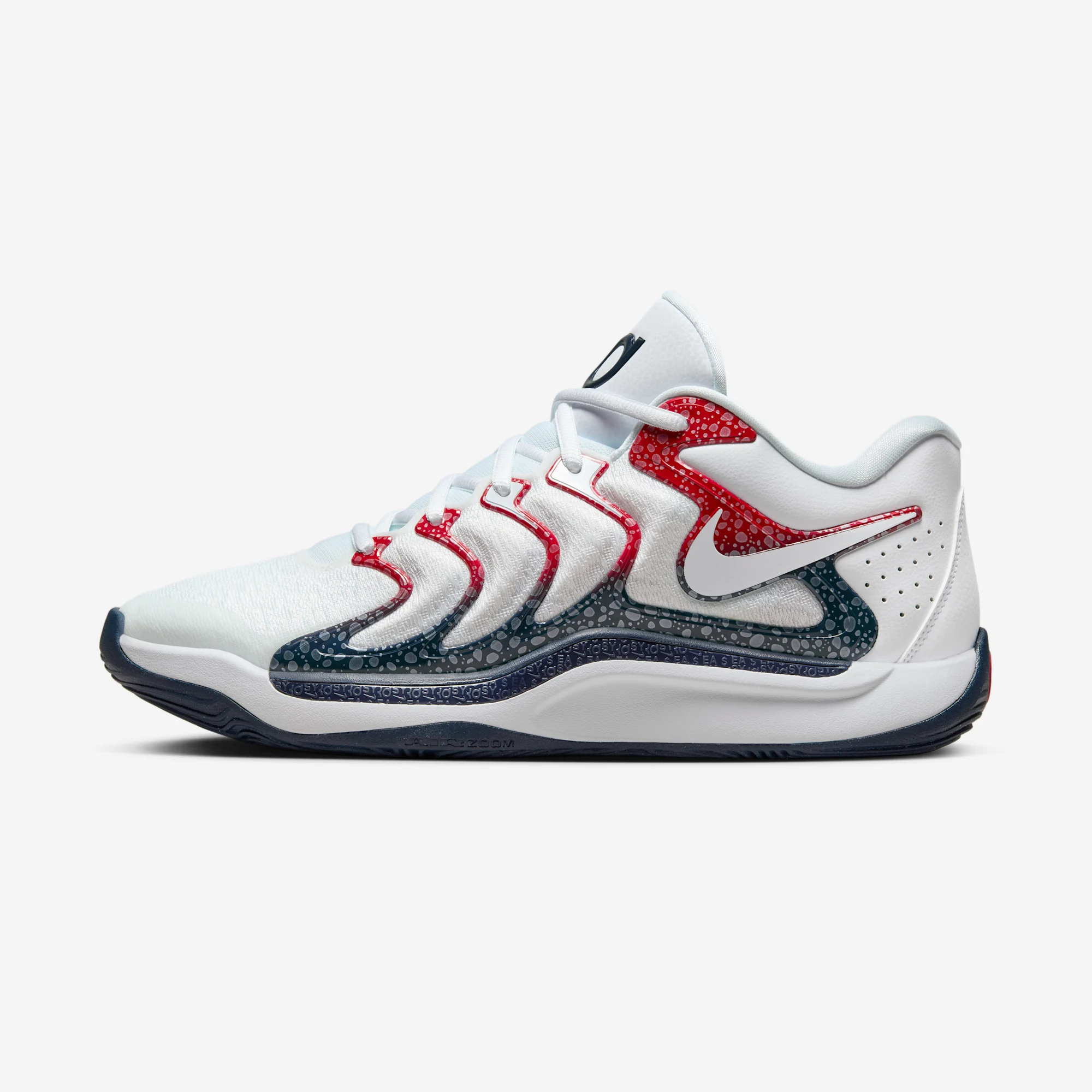 Nike KD 17 "Team USA" White/Obsidian/University Red
