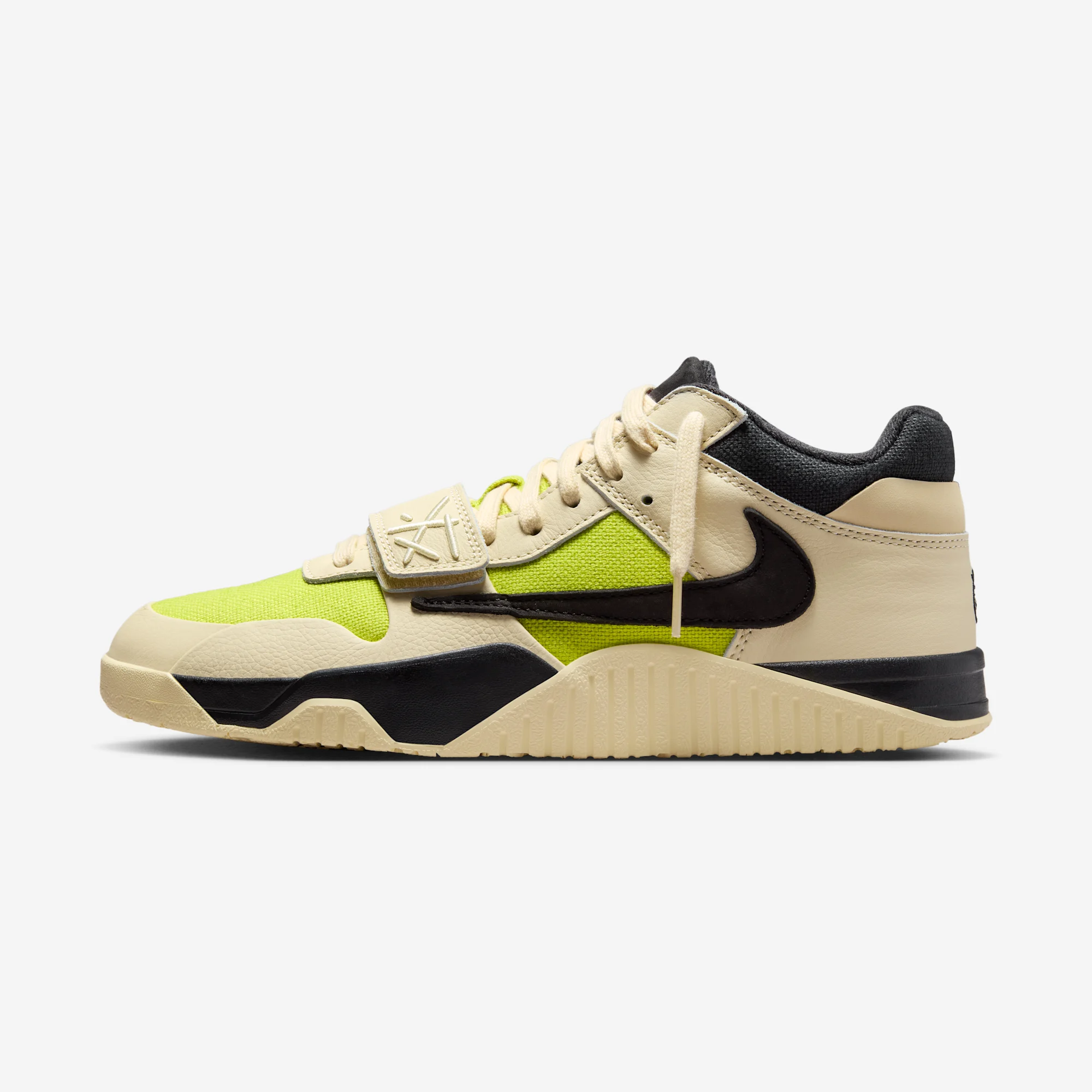 Travis Scott x Jordan Jumpman Jack "Bright Cactus" Muslin/Black/Bright Cactus