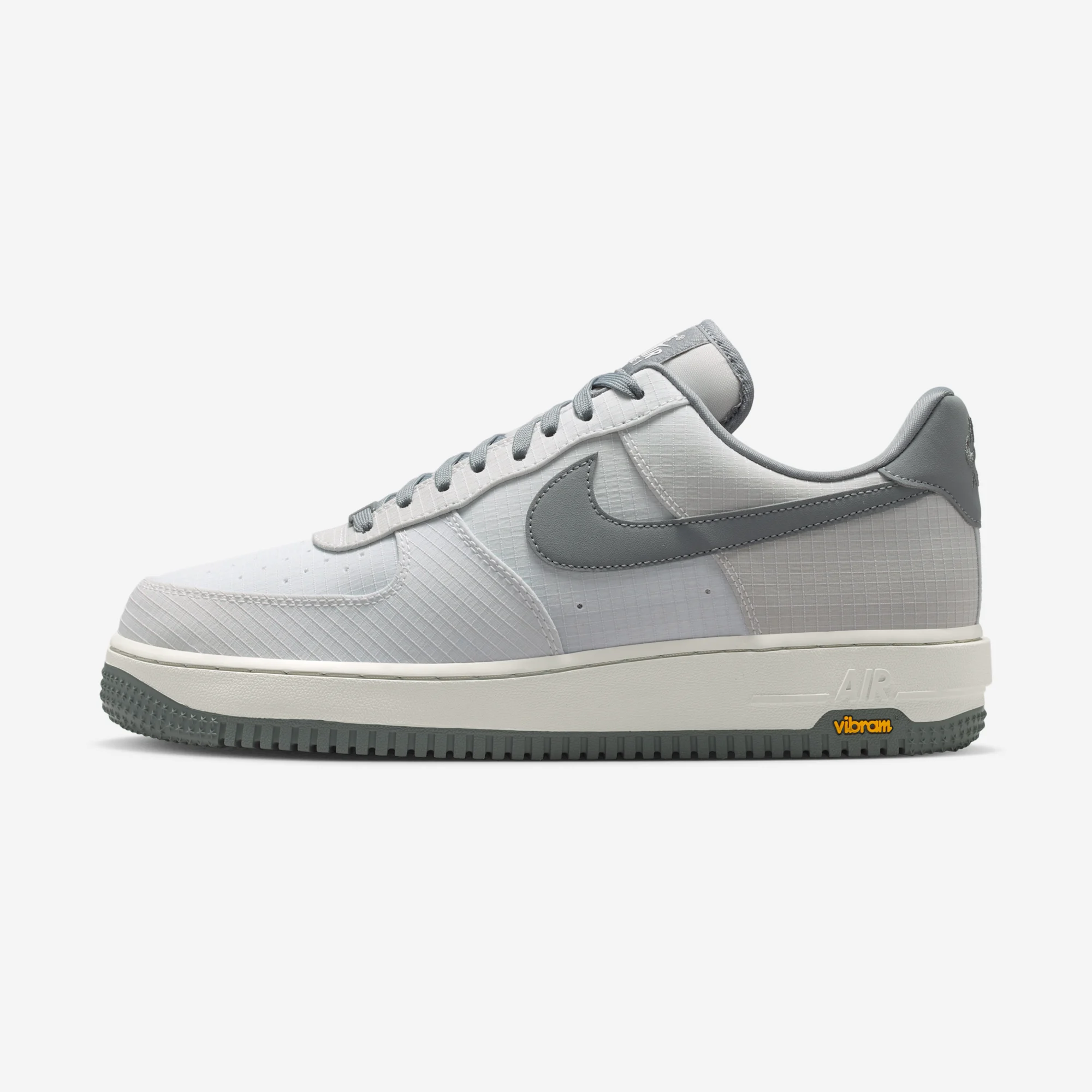 Vibram x Nike Air Force 1 Low LX "White" Summit White/Smoke Grey/Light Bone/Speed Yellow