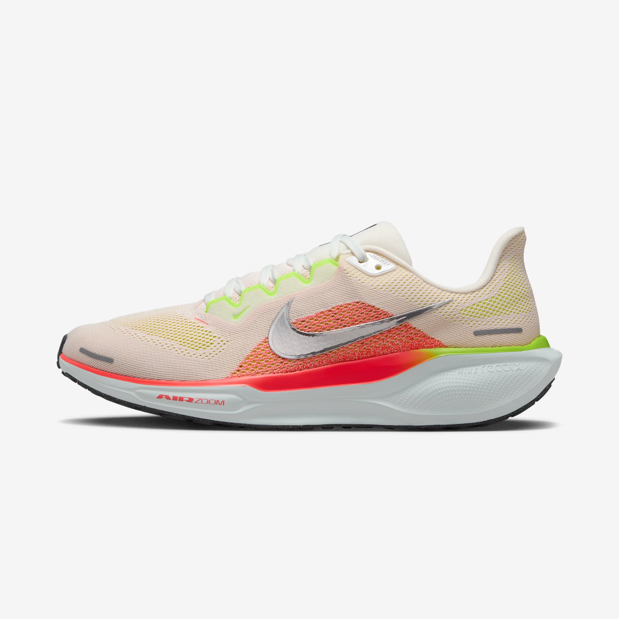 Nike Air Zoom Pegasus 41 "Summit White / Bright Crimson" Summit White/Barely Volt/Bright Crimson/Glacier Blue