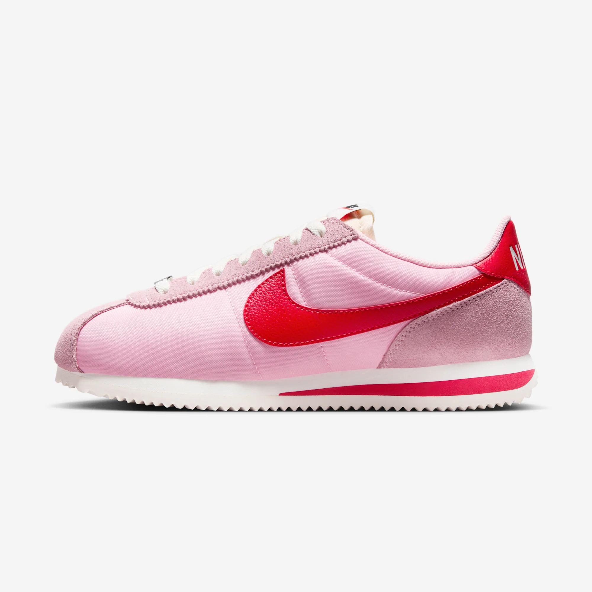 Nike Cortez Textile “Medium Soft Pink” 2024 Medium Soft Pink/Fire Red/Sail/Team Orange/Black