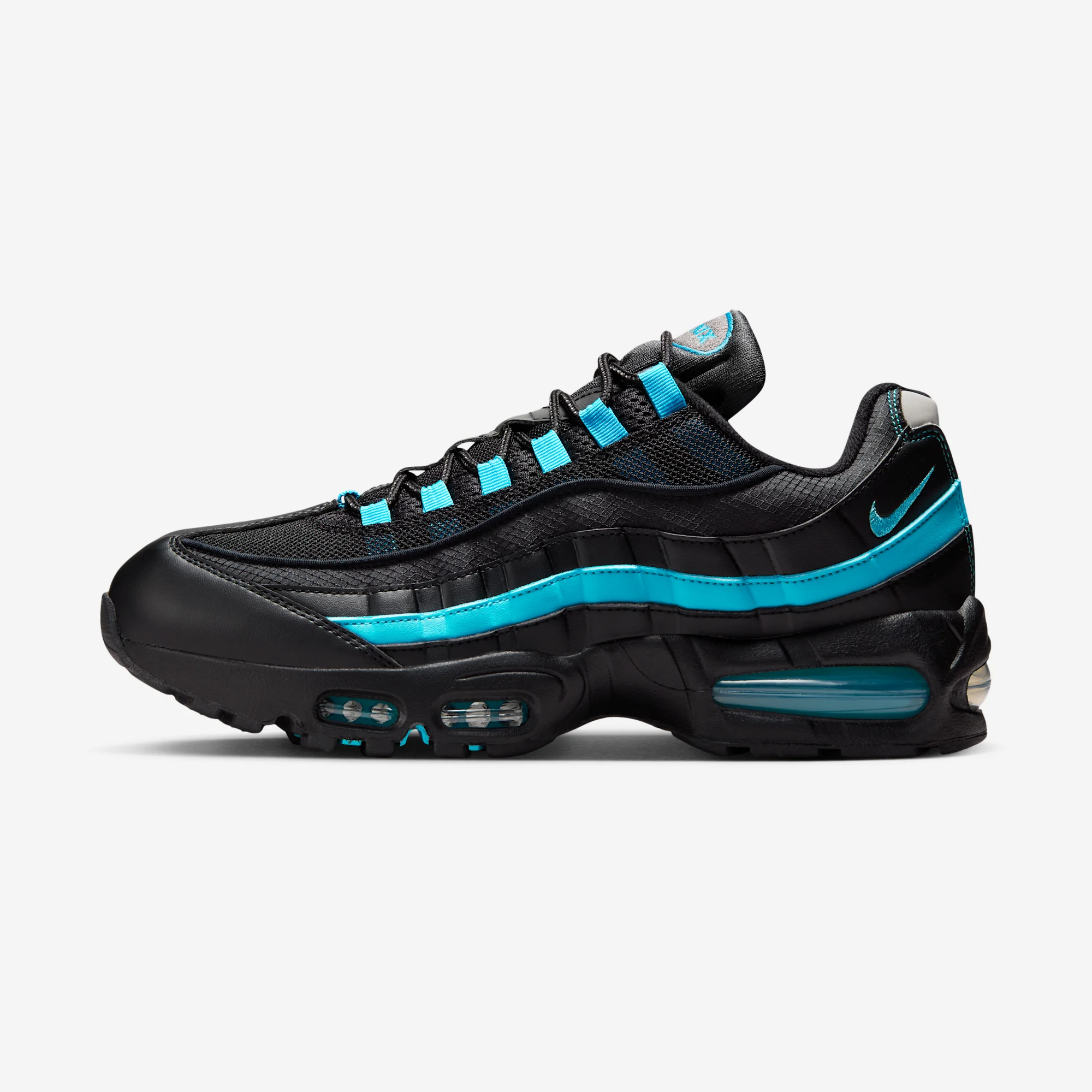 Nike Air Max 95 OG Big Bubble "Baltic Blue" Black/Baltic Blue/Black