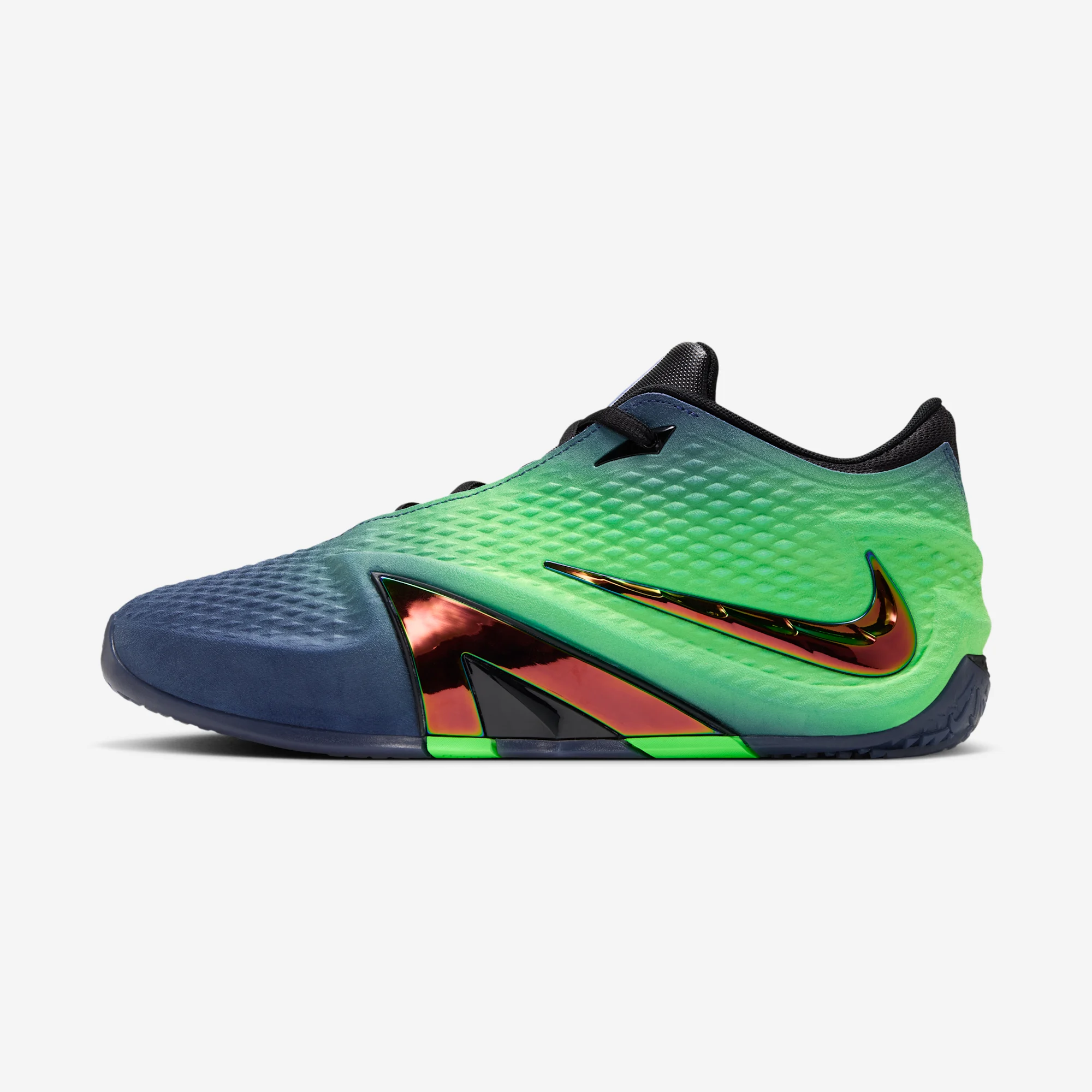 Nike Ja 4 "Nightmare" Obsidian/Multi-Color/Black/Voltage Green/Metallic Silver/Cobalt Bliss