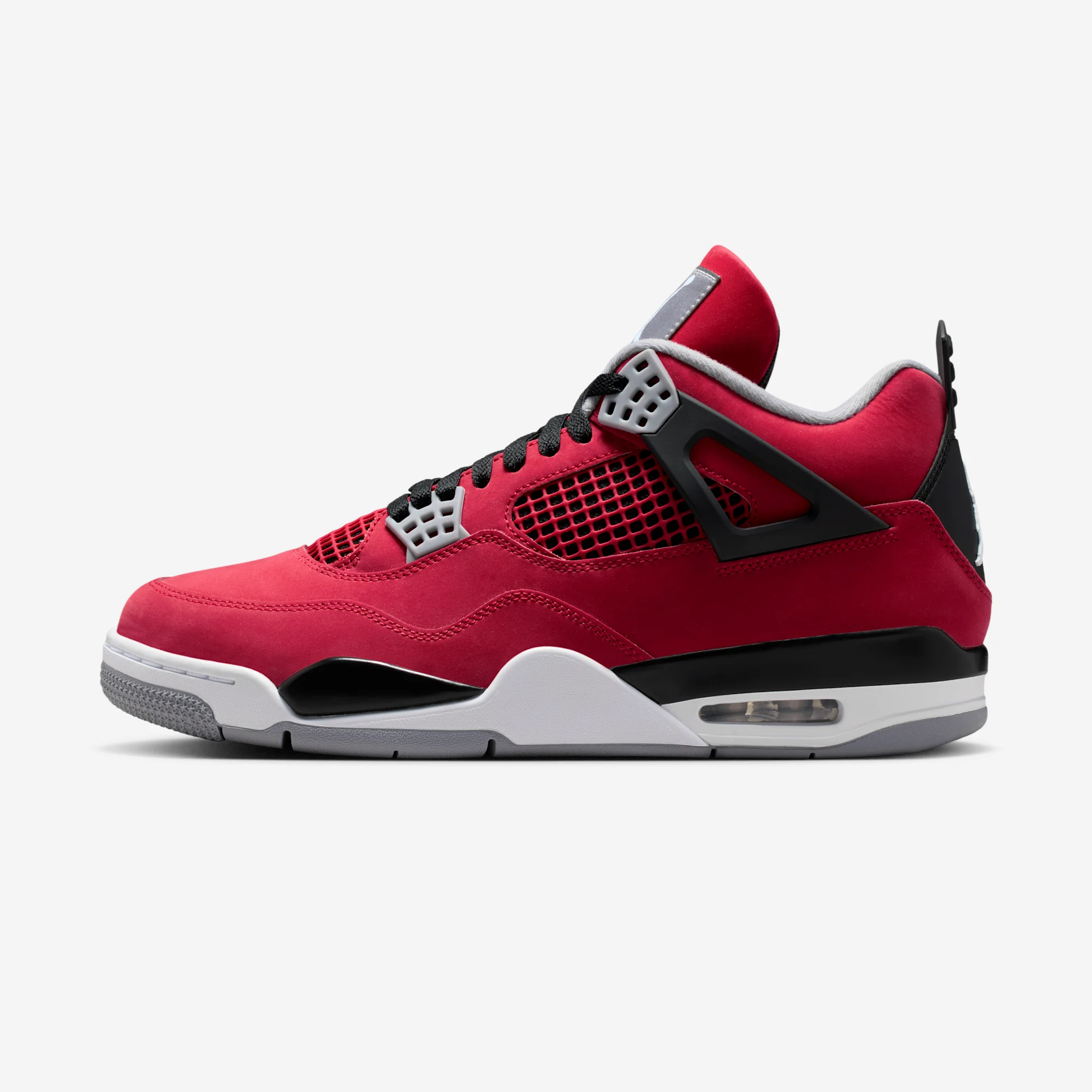 Air Jordan 4 Retro "Toro Bravo" Fire Red/White/Black/Cement Grey