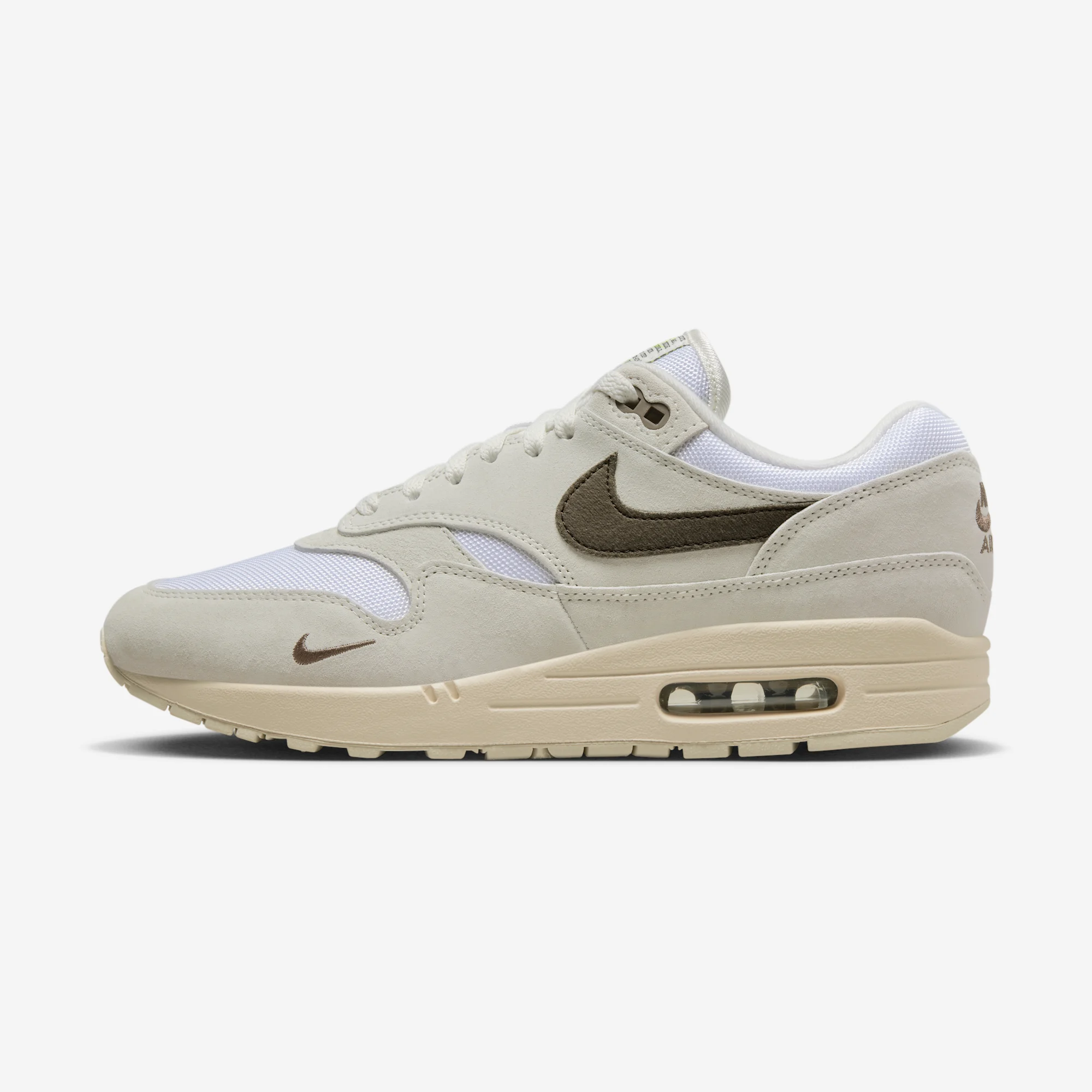 Nike Air Max 1 "Sail / Volt / Ironstone" 2022 Sail/White/Rattan/Ironstone