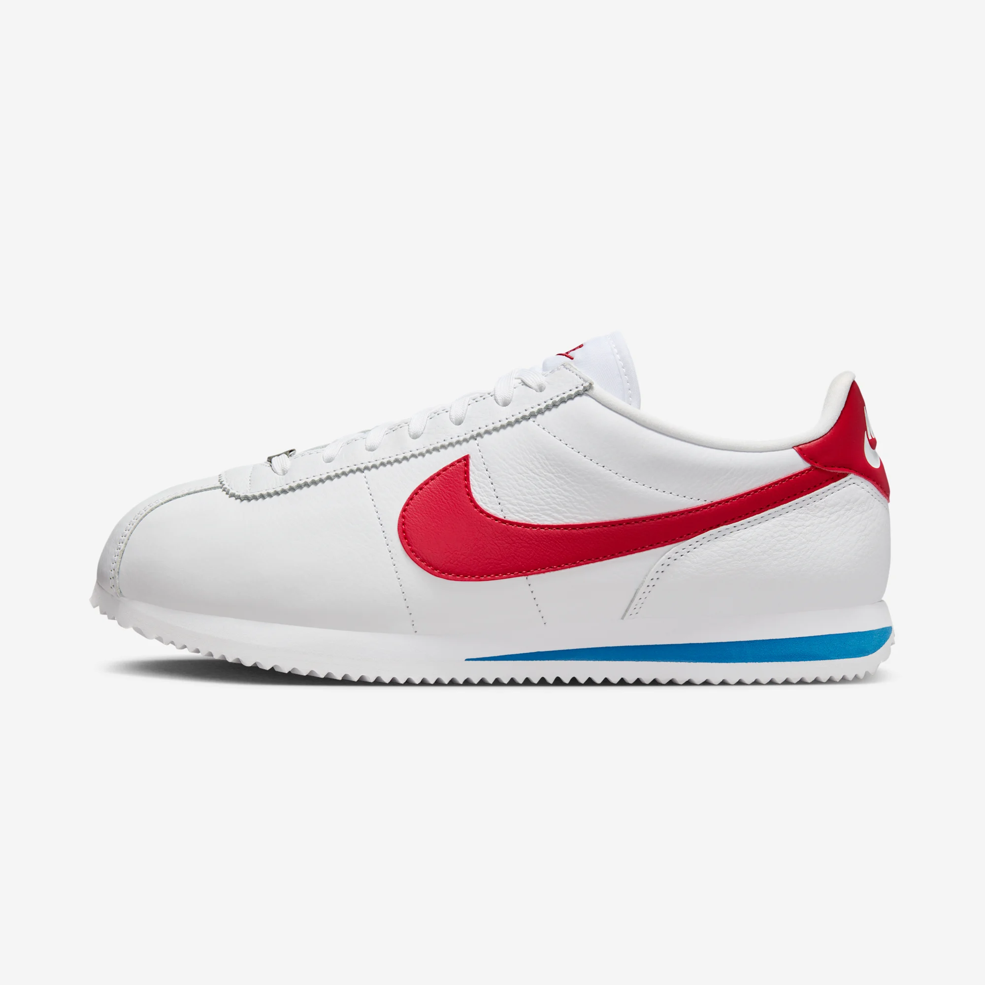 Nike Cortez Premium QS "Forrest Gump" 2024 White/Varsity Red/Varsity Blue/Metallic Silver