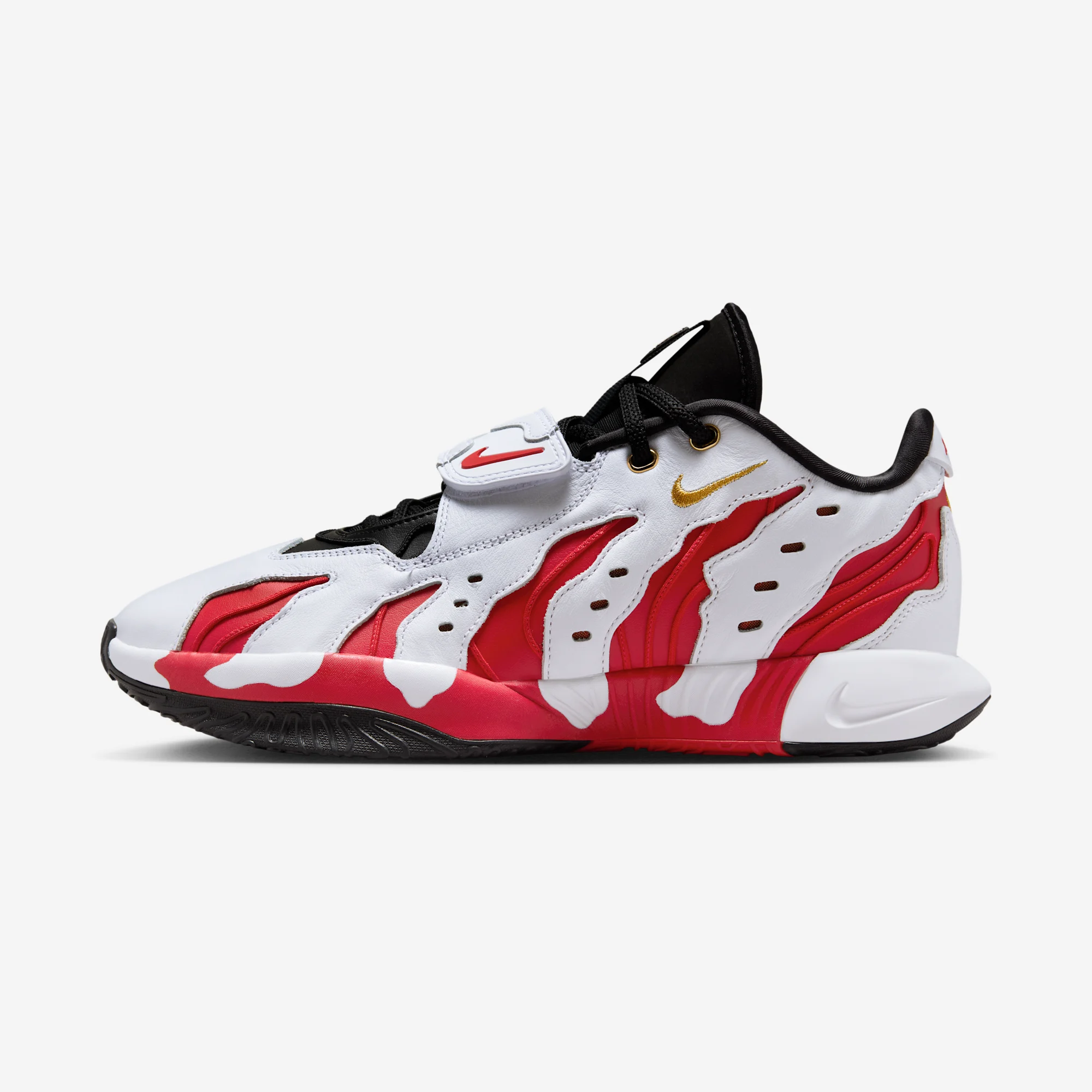 Nike LeBron 21 "Prime 96" White/Metallic Gold/Fire Red/Black