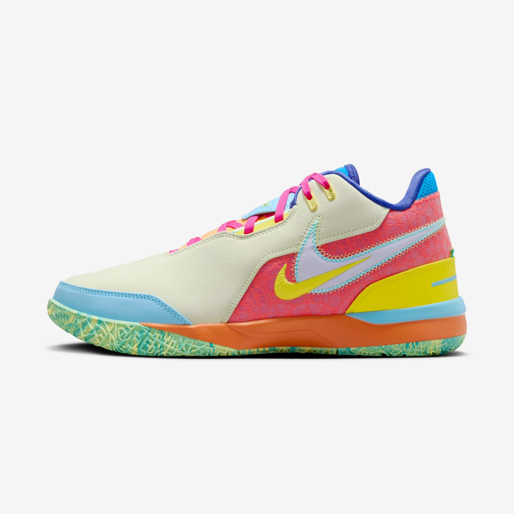 Nike LeBron NXXT Gen AMPD "I Promise" 2024 Violet Mist/Photo Blue/Alchemy Pink/Barely Volt