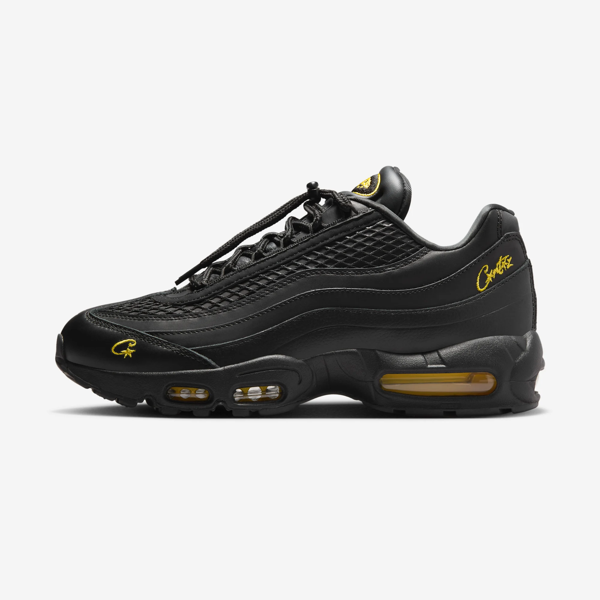 Corteiz x Nike Air Max 95 "Tour Yellow" Black/Black/Tour Yellow