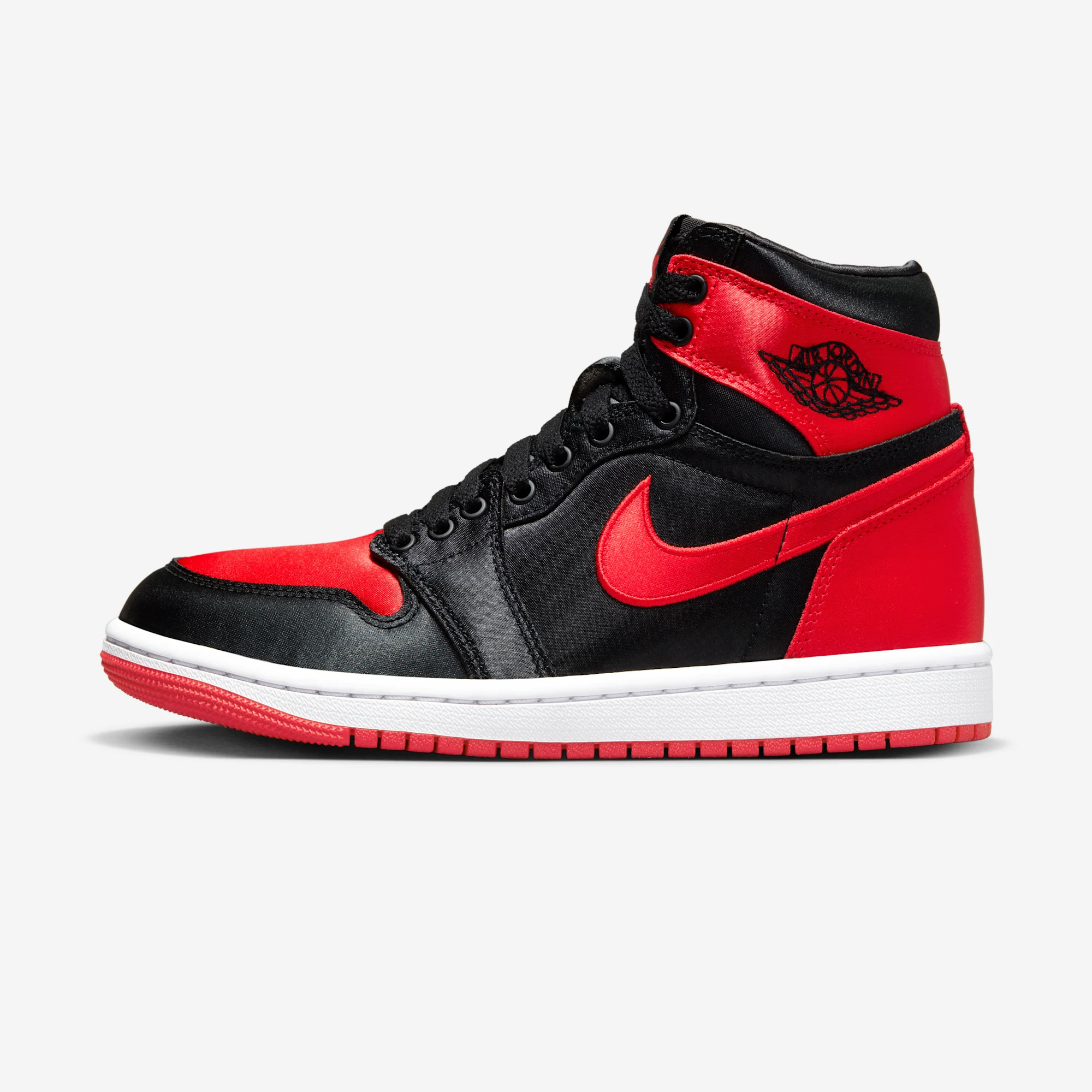 Air Jordan 1 Retro High OG "Satin Bred" 2023 Black/White/University Red
