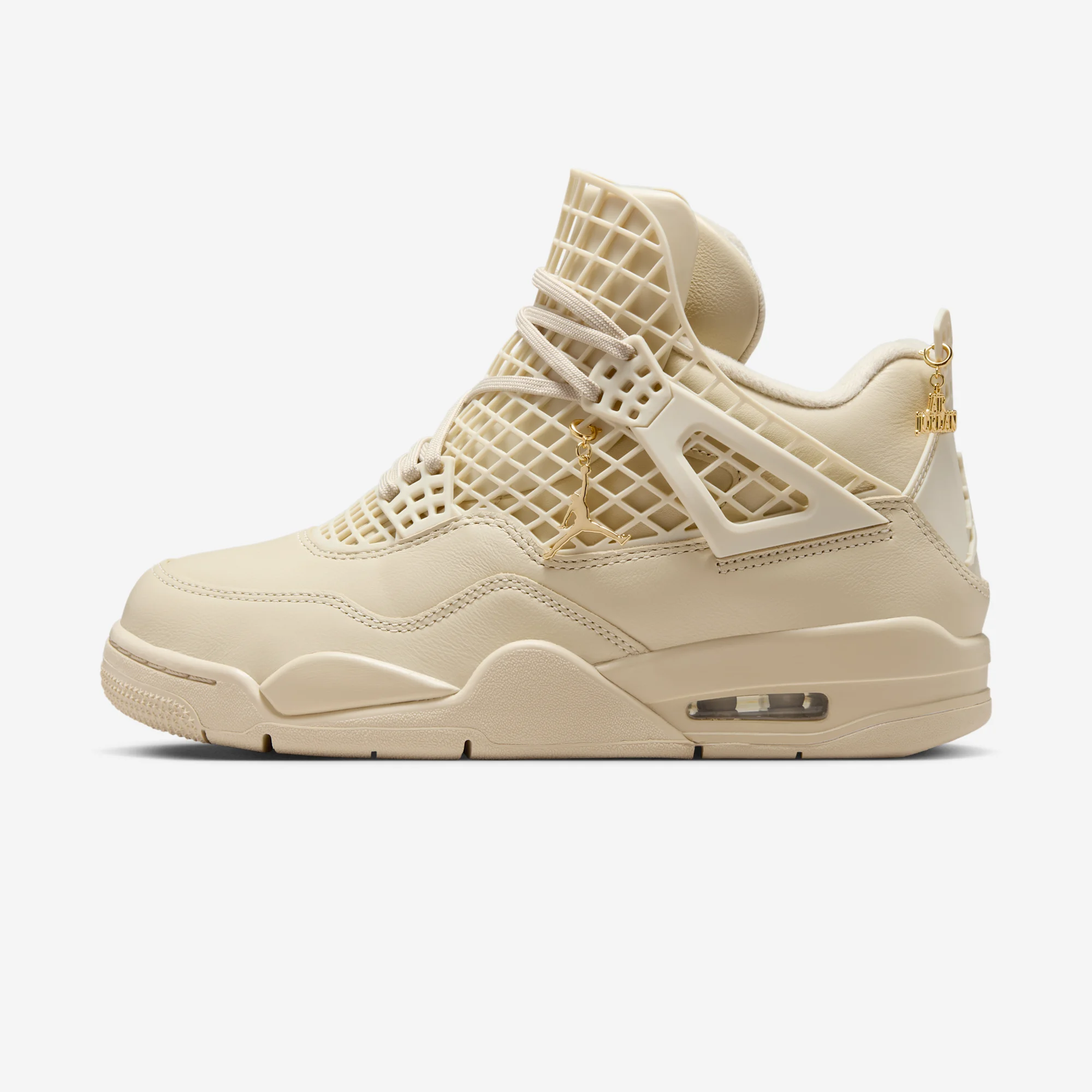 Air Jordan 4 Retro NET “Rattan” W Rattan/Rattan/Metallic Gold