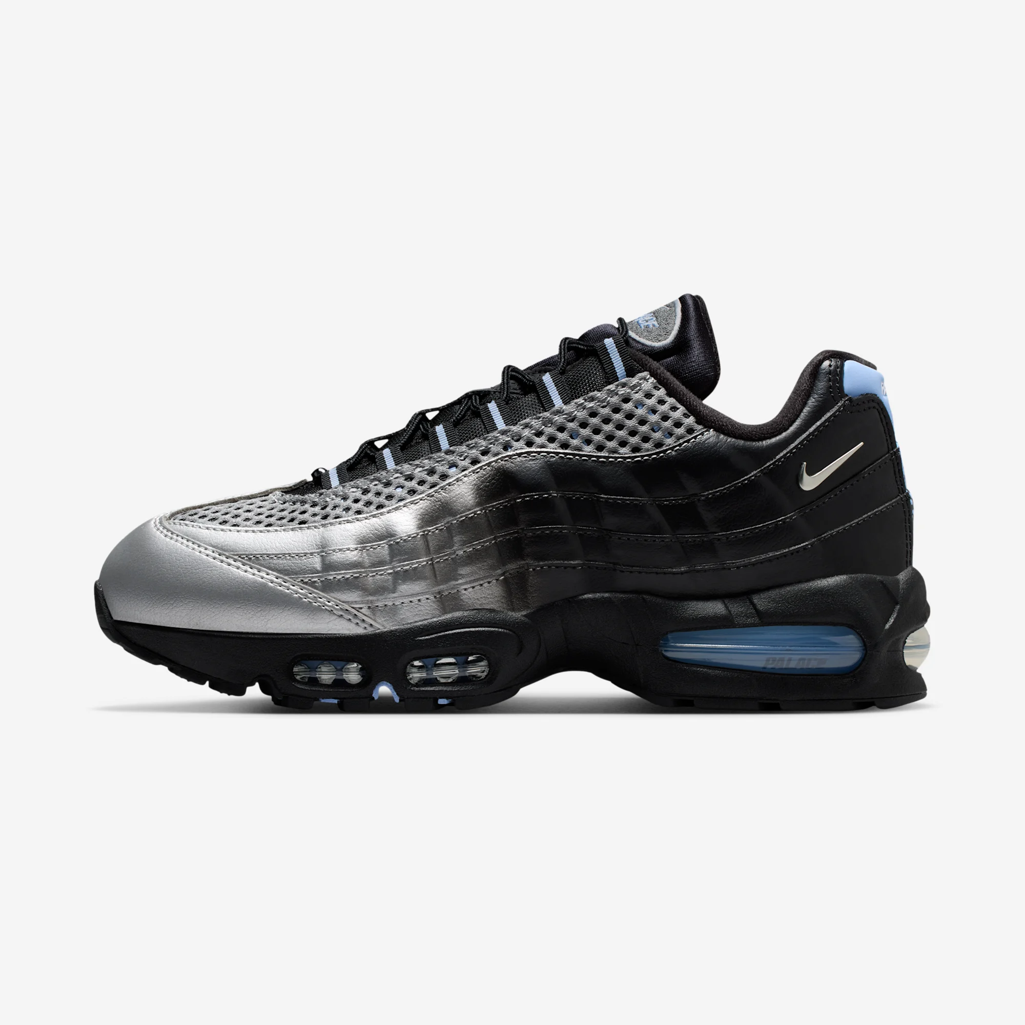 Palace x Nike Air Max 95 Big Bubble "Metallic Silver"