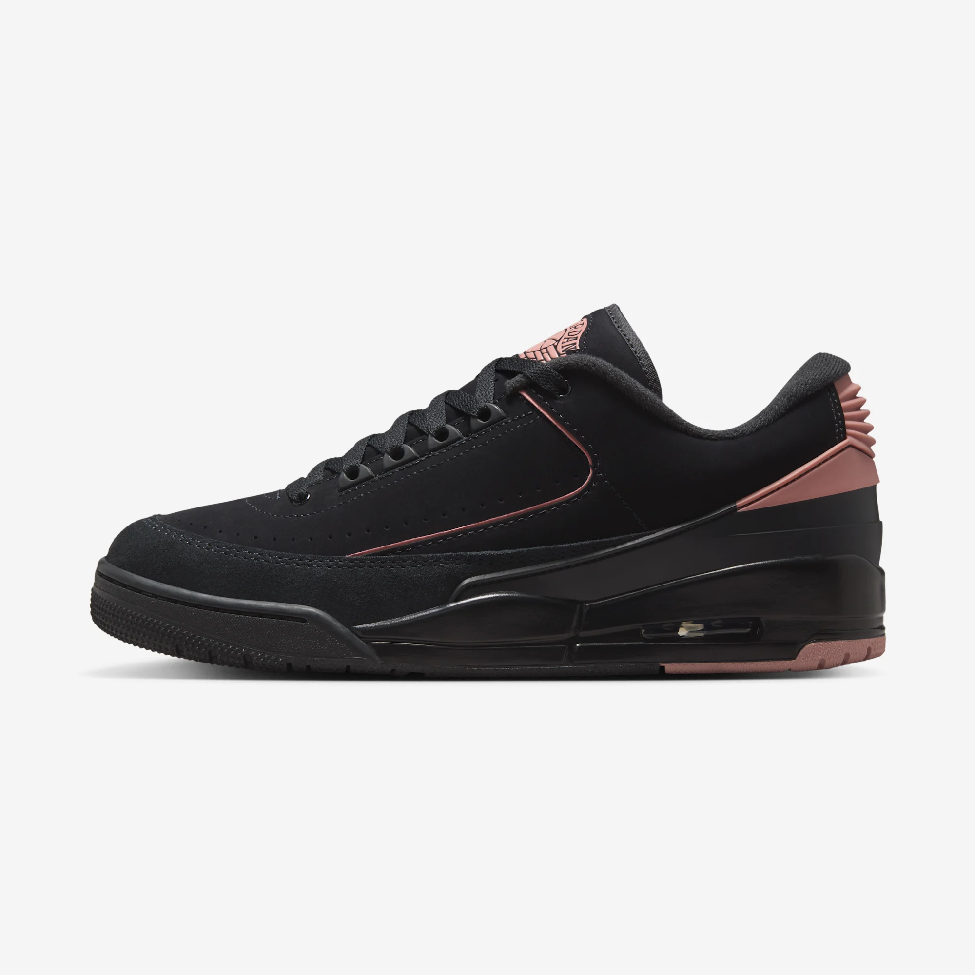 Air Jordan 2/3 Low "Black / Rust Pink" Black/Rust Pink