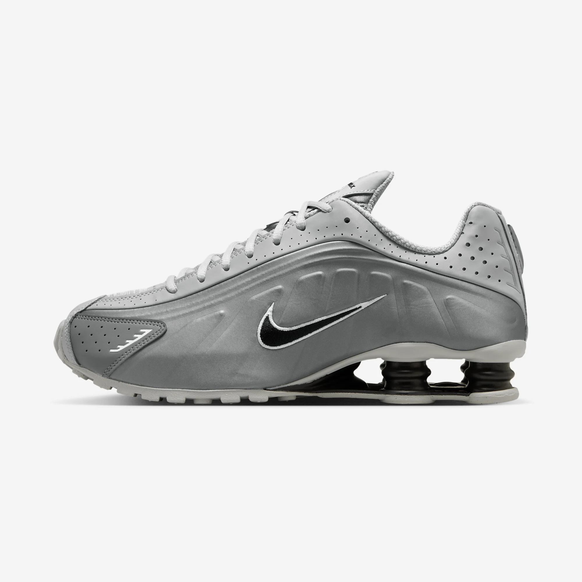 Nike Shox R4 "Light Smoke Grey" Light Smoke Grey/Black/Smoke Grey/White