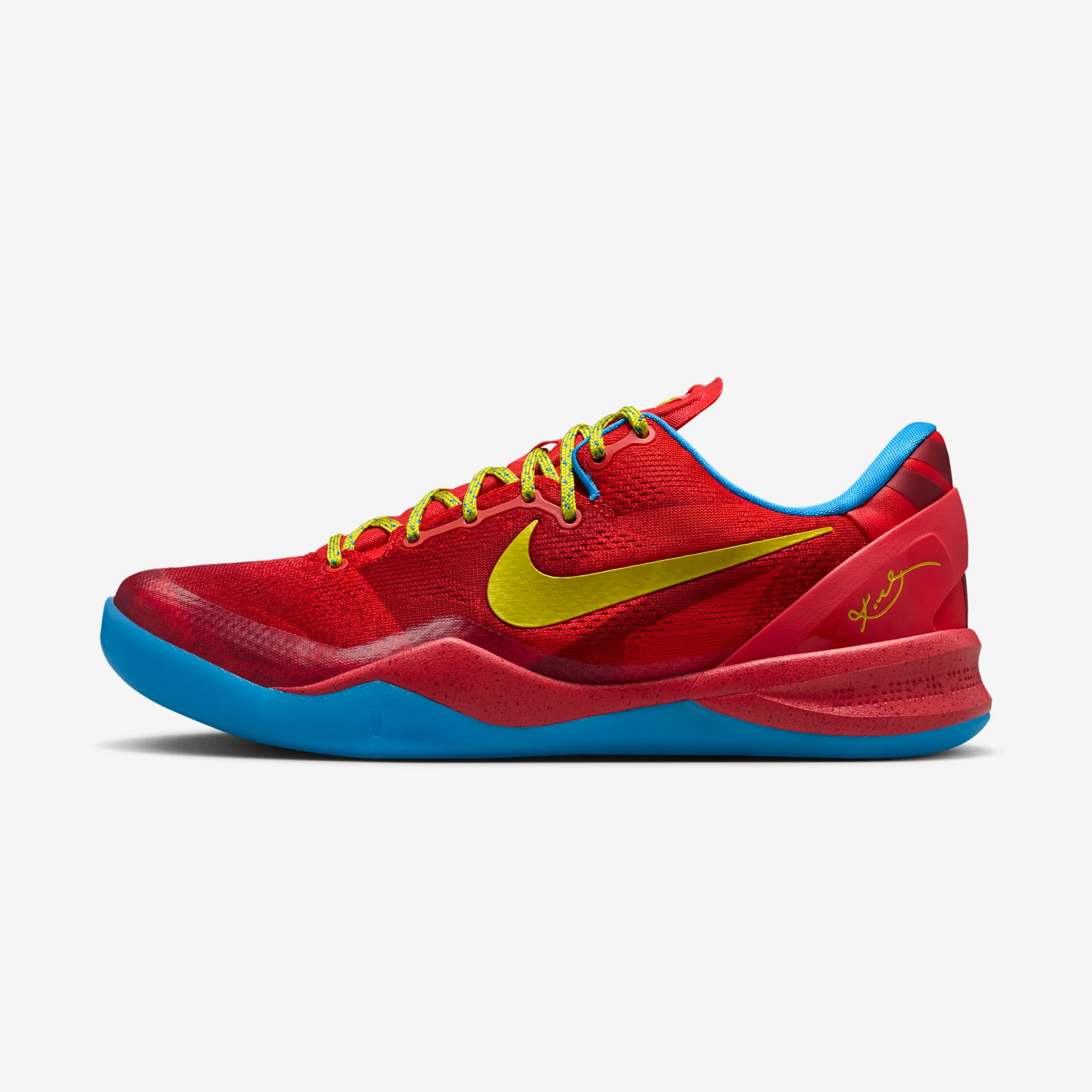 Nike Kobe 8 Protro "Year of the Horse" Light Crimson/Bright Crimson/Vivid Blue