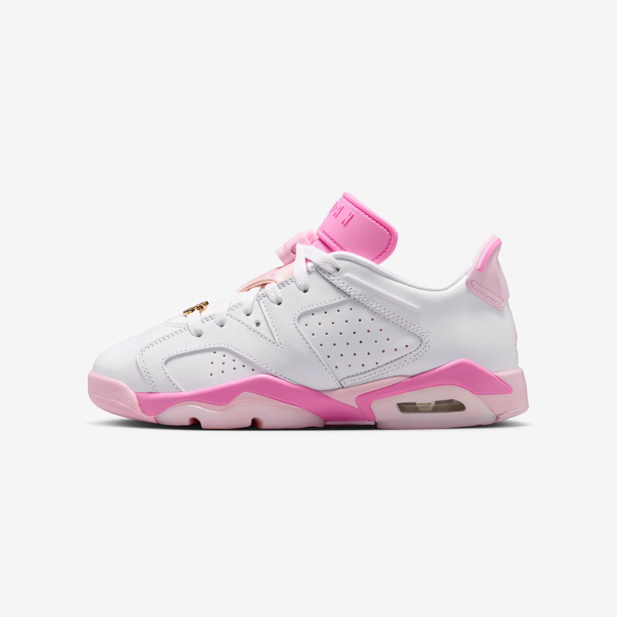 Air Jordan 6 Retro GS "China Rose / Pink Foam" White/China Rose/Pink Foam