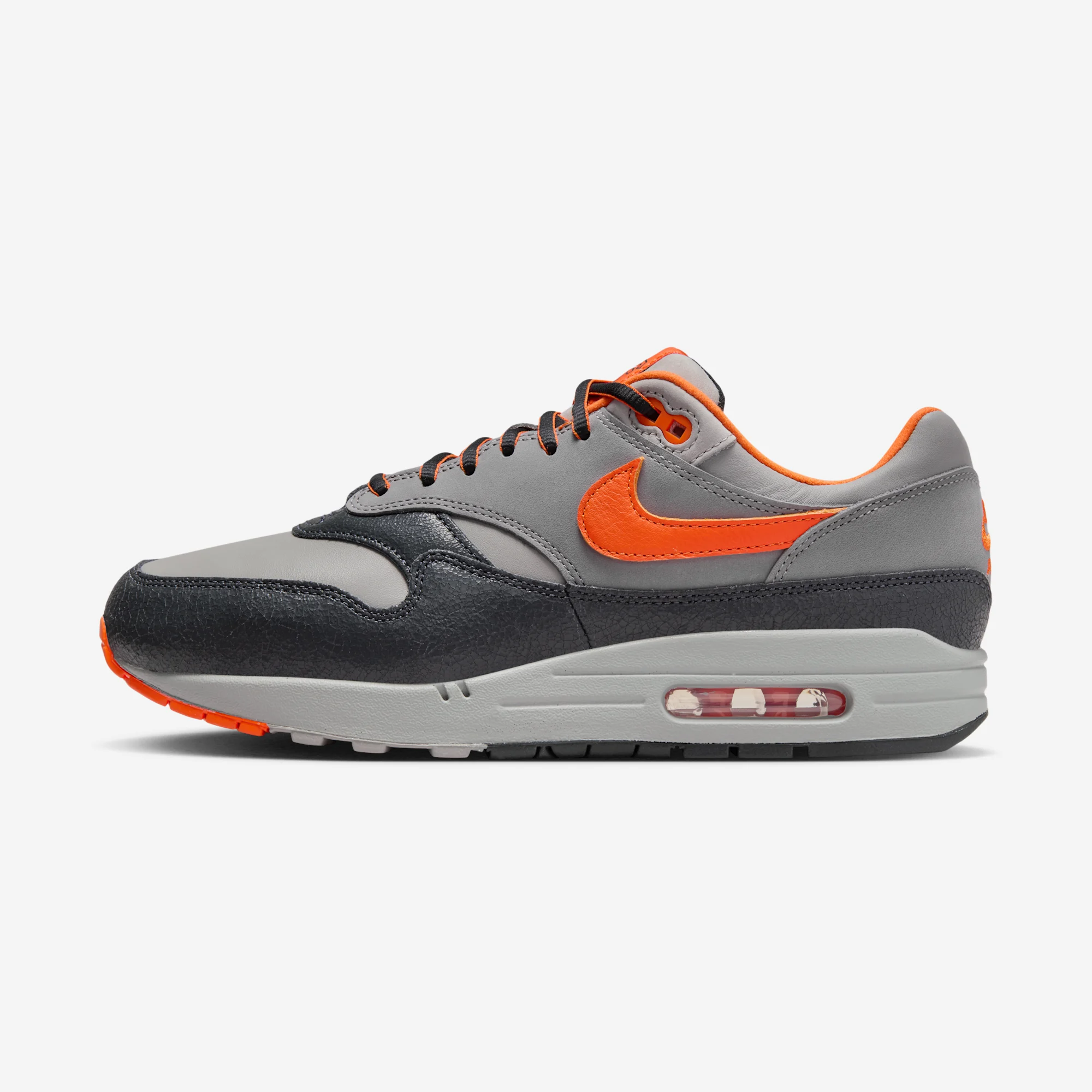 HUF x Nike Air Max 1 “Anthracite / Brilliant Orange” 2024 Anthracite/Medium Grey/Gunsmoke/Brilliant Orange