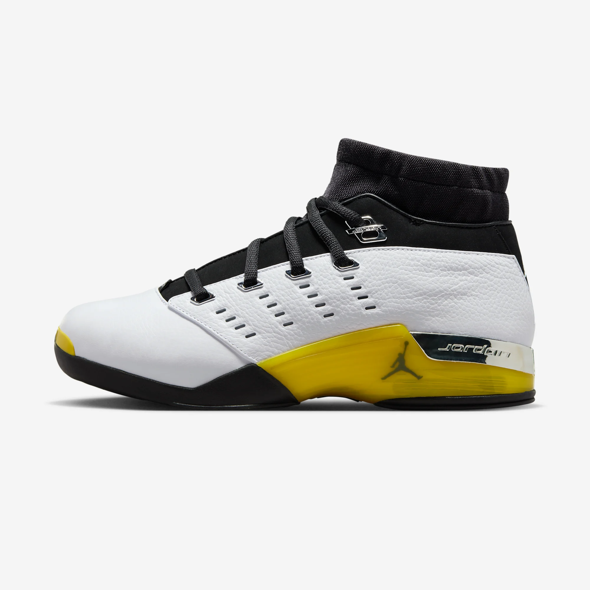 Air Jordan 17 Retro Low “Lightning” 2024 White/Lightening/Black/Chrome