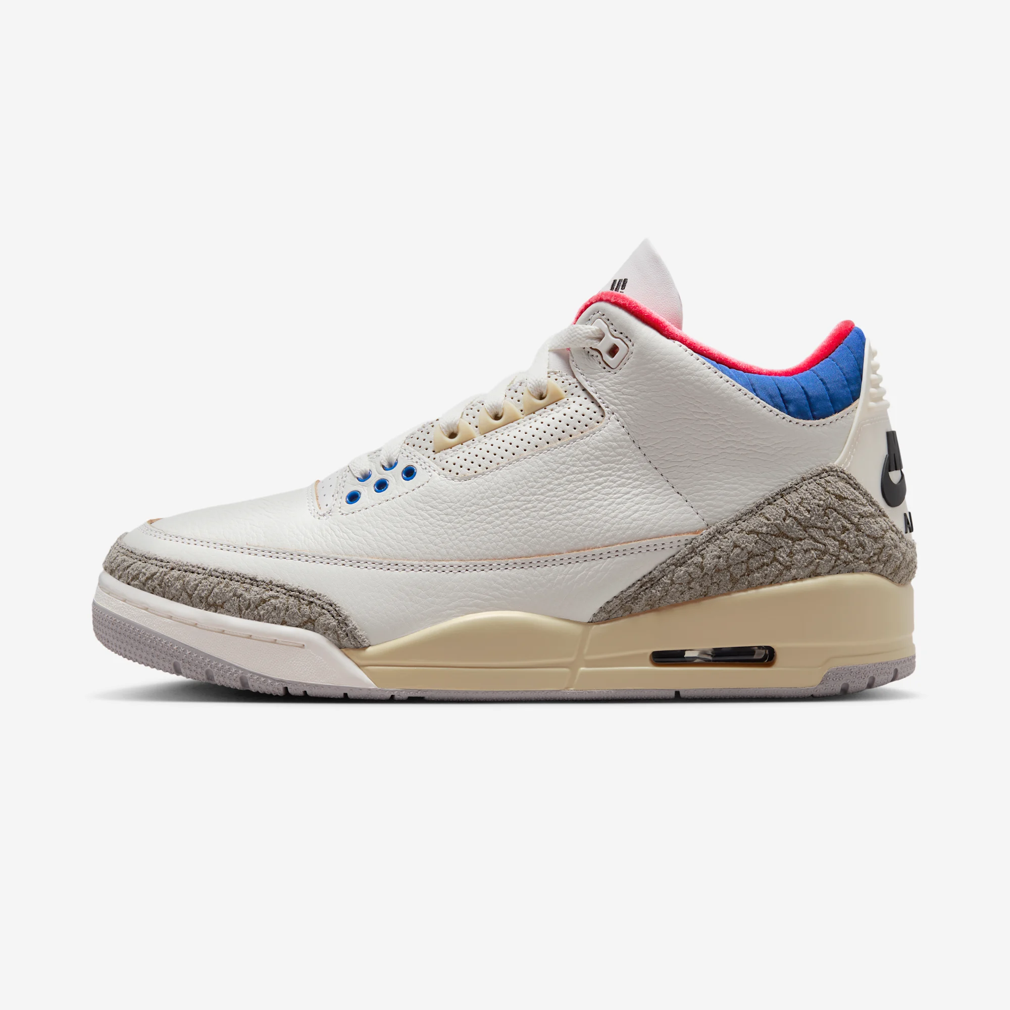 Air Jordan 3 Retro OG SP "Seoul 2.0" White/Black/Sport Royal/Challenge Red/Pale Vanilla/College Grey