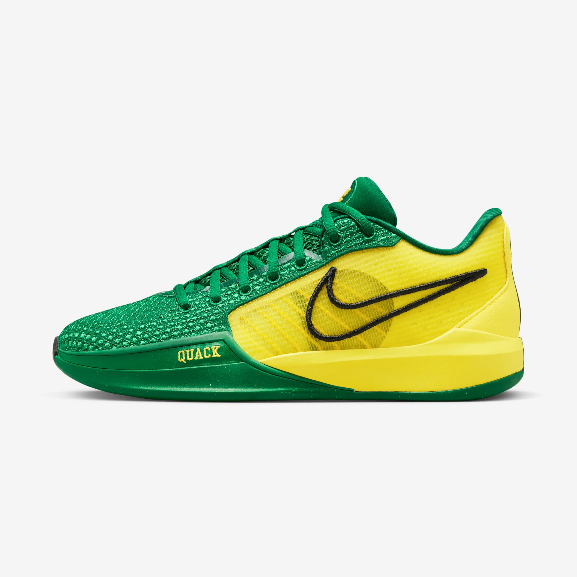 Nike Sabrina 1 "The Debut" (Oregon Ducks) 2024 Malachite/Black/Lightning/Stadium Green