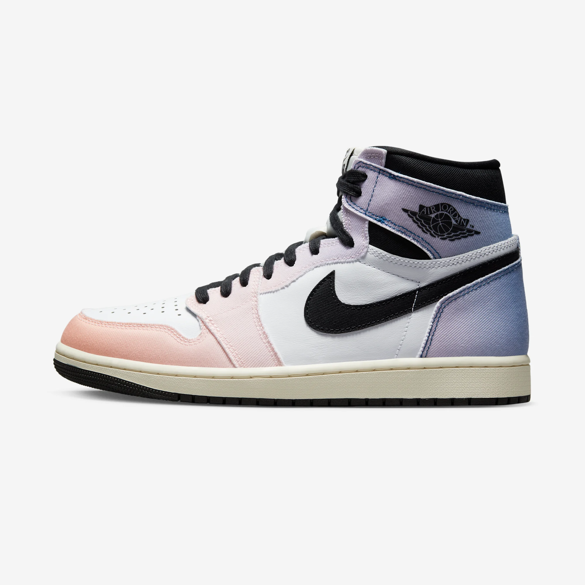 Air Jordan 1 Retro High OG Craft "Skyline" 2023 Vivid Orange/Iced Liliac/True Blue/Black