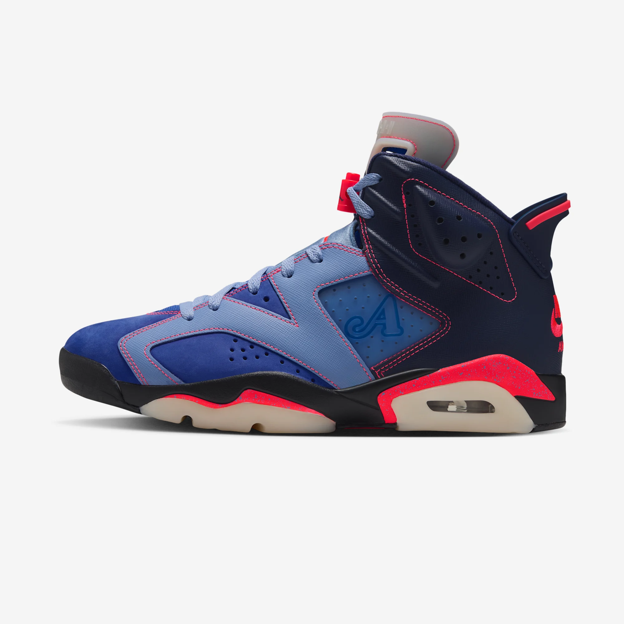 Awake NY x Air Jordan 6 Retro SP "Midnight Navy" Midnight Navy/Infrared 23/Game Royal/Light Blue