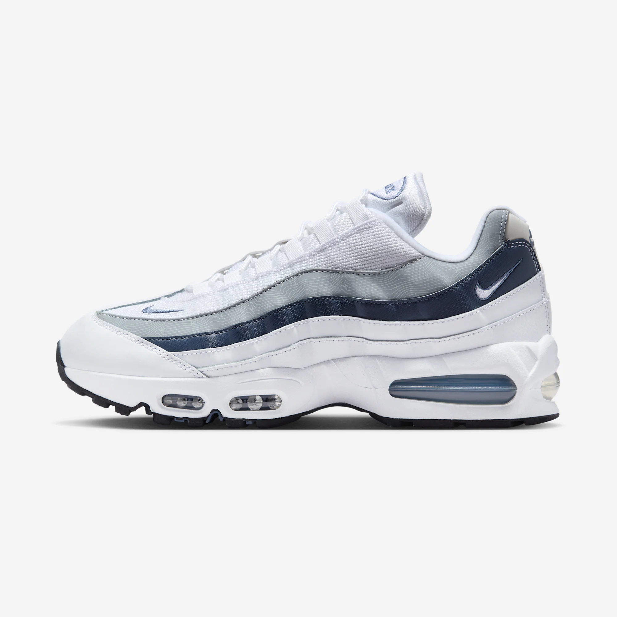 Nike Air Max 95 OG Big Bubble "Diffused Blue" White/White/Diffused Blue/Midnight Navy/Wolf Grey/Black