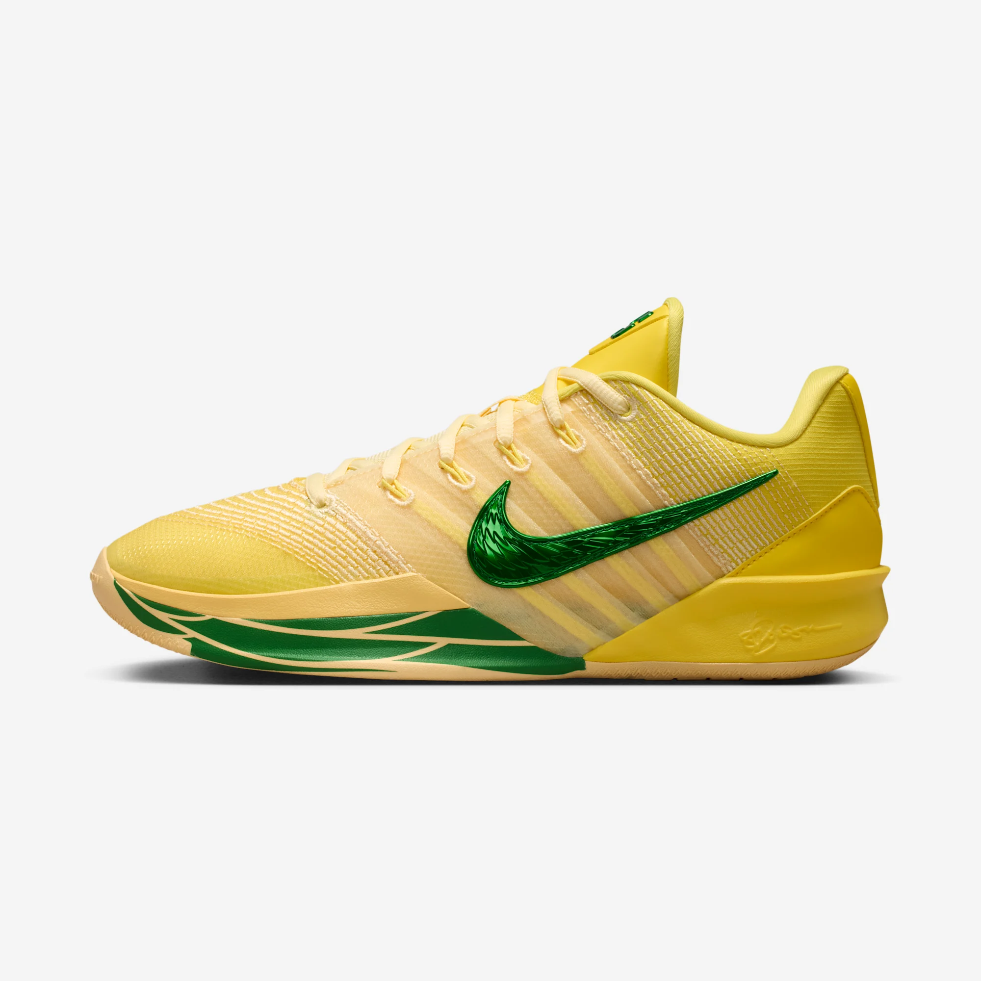 Nike Sabrina 3 "Oregon Ducks" Yellow Strike/Apple Green/Pale Yellow