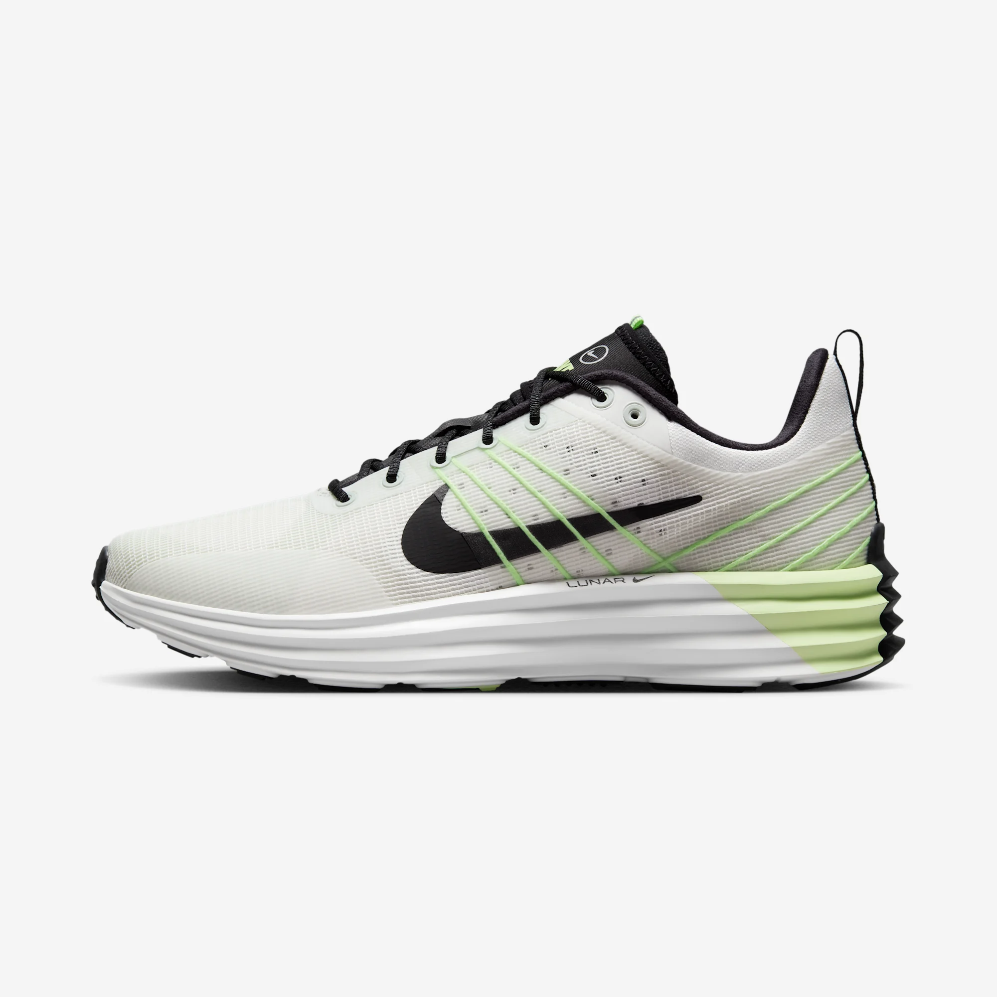 Nike Lunar Roam "Summit White / Barely Volt" 2024 Summit White/Black/Light Silver/Barely Volt/Reflective Silver
