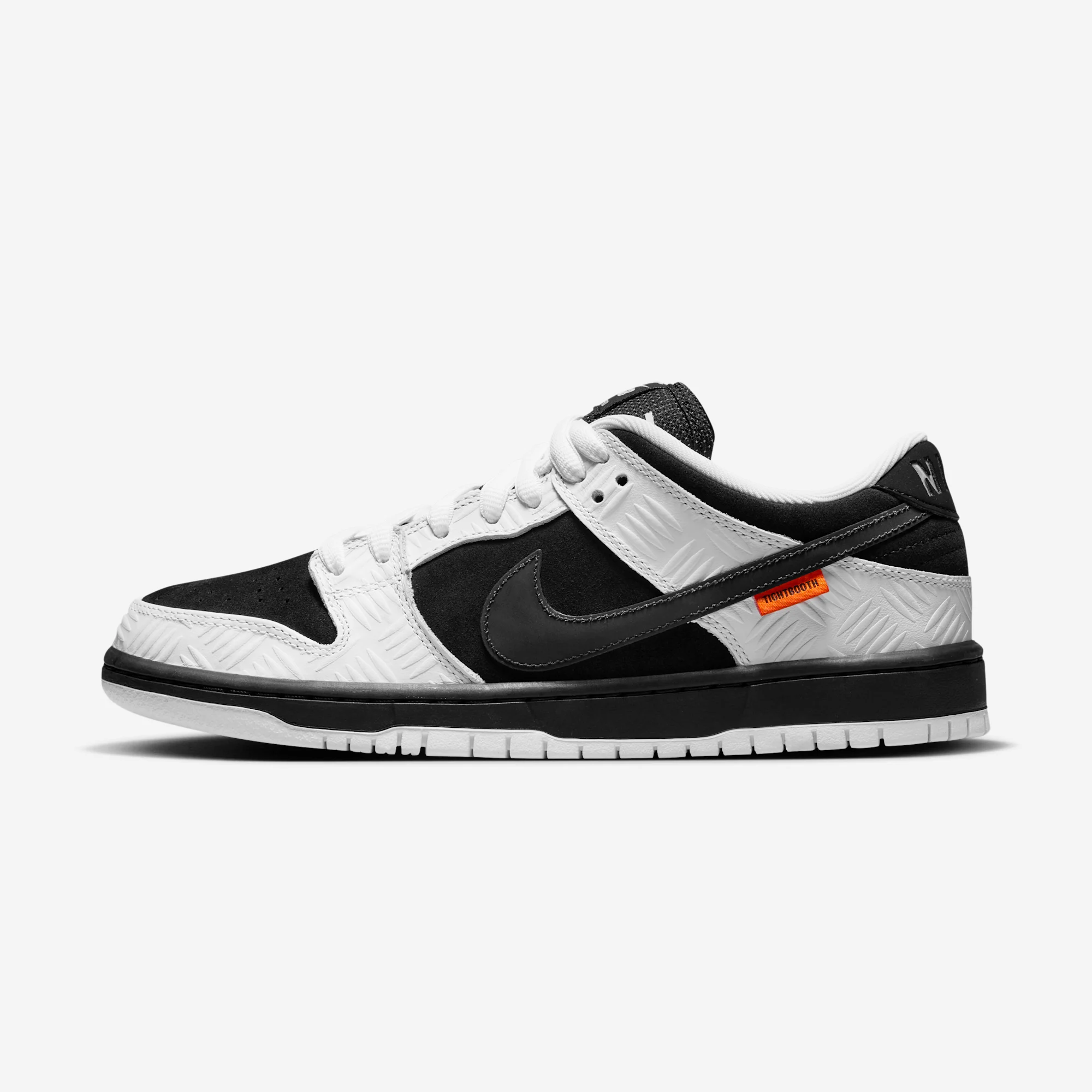 TIGHTBOOTH x Nike SB Dunk Low Pro "Safety Orange" 2024 White/Safety Orange/Black