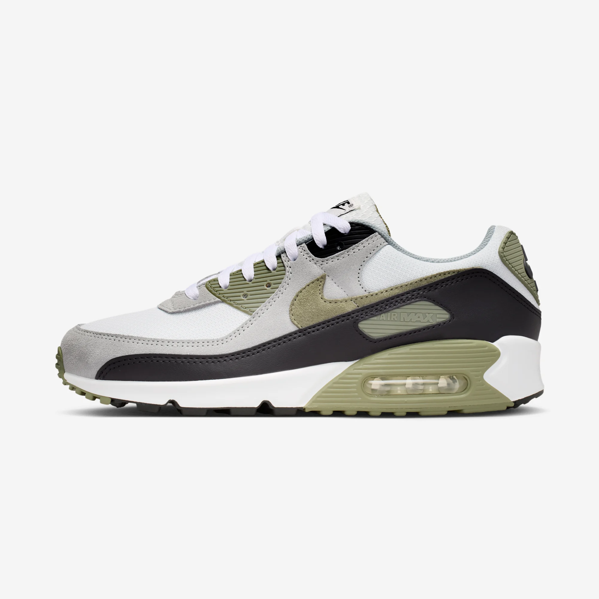 Nike Air Max 90 "Silver Sage & Light Plumice" Summit White/Silver Sage/Light Pumice/Black/White