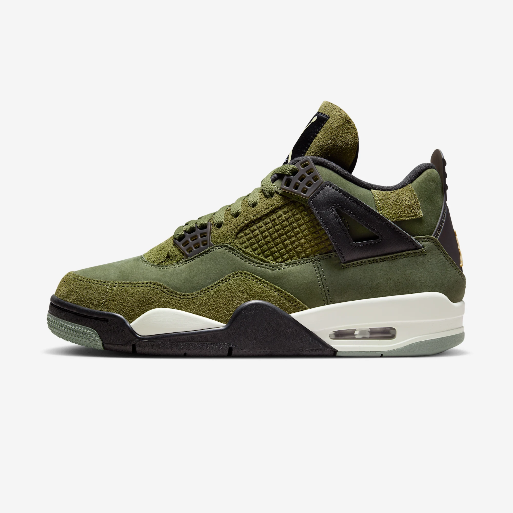 Air Jordan 4 Retro SE Craft "Medium Olive" 2023 Medium Olive/Cargo Khaki/Black/Pale Vanilla