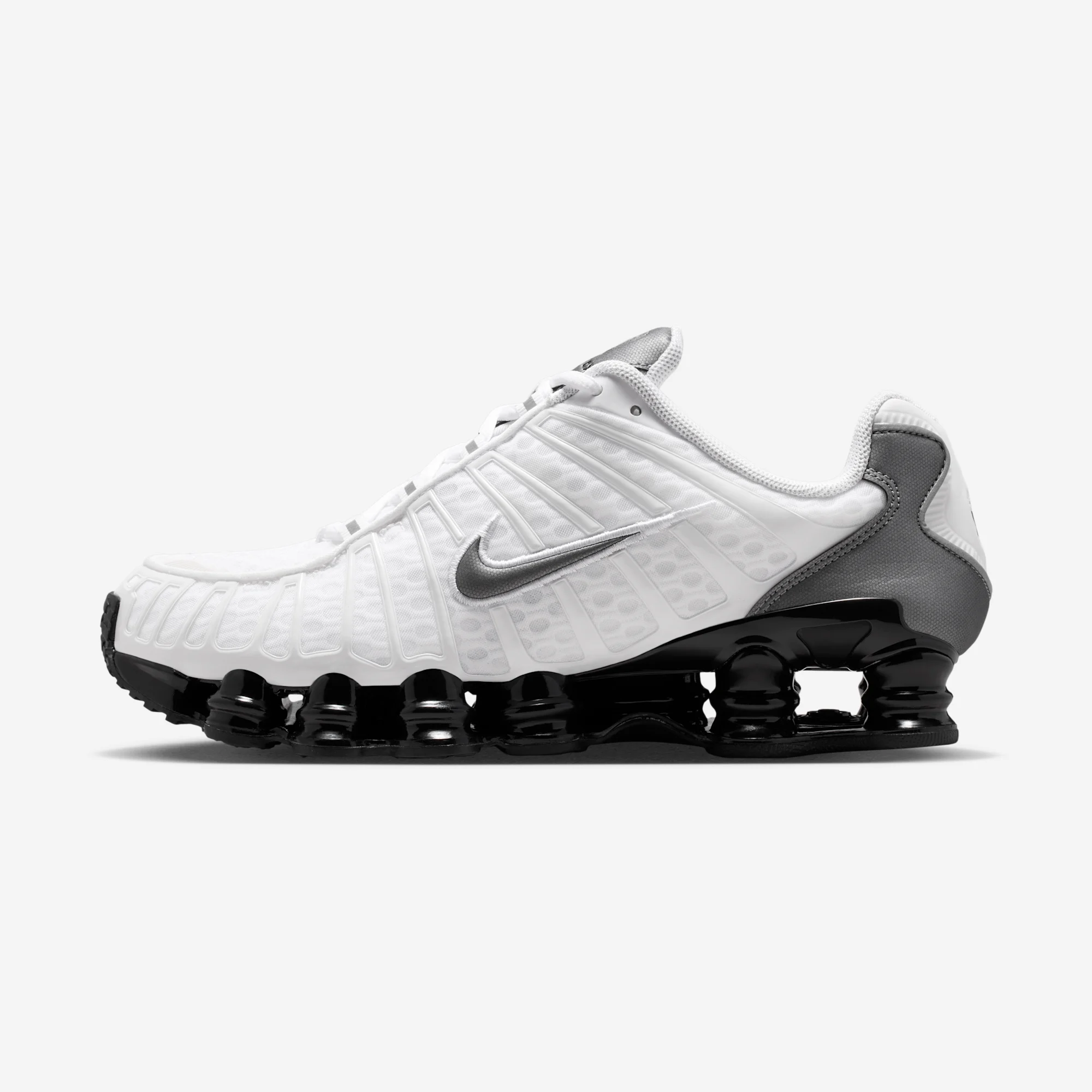 Nike Shox TL "White & Cool Grey" White/Metallic Cool Grey/Black/Cool Grey/Reflective Silver