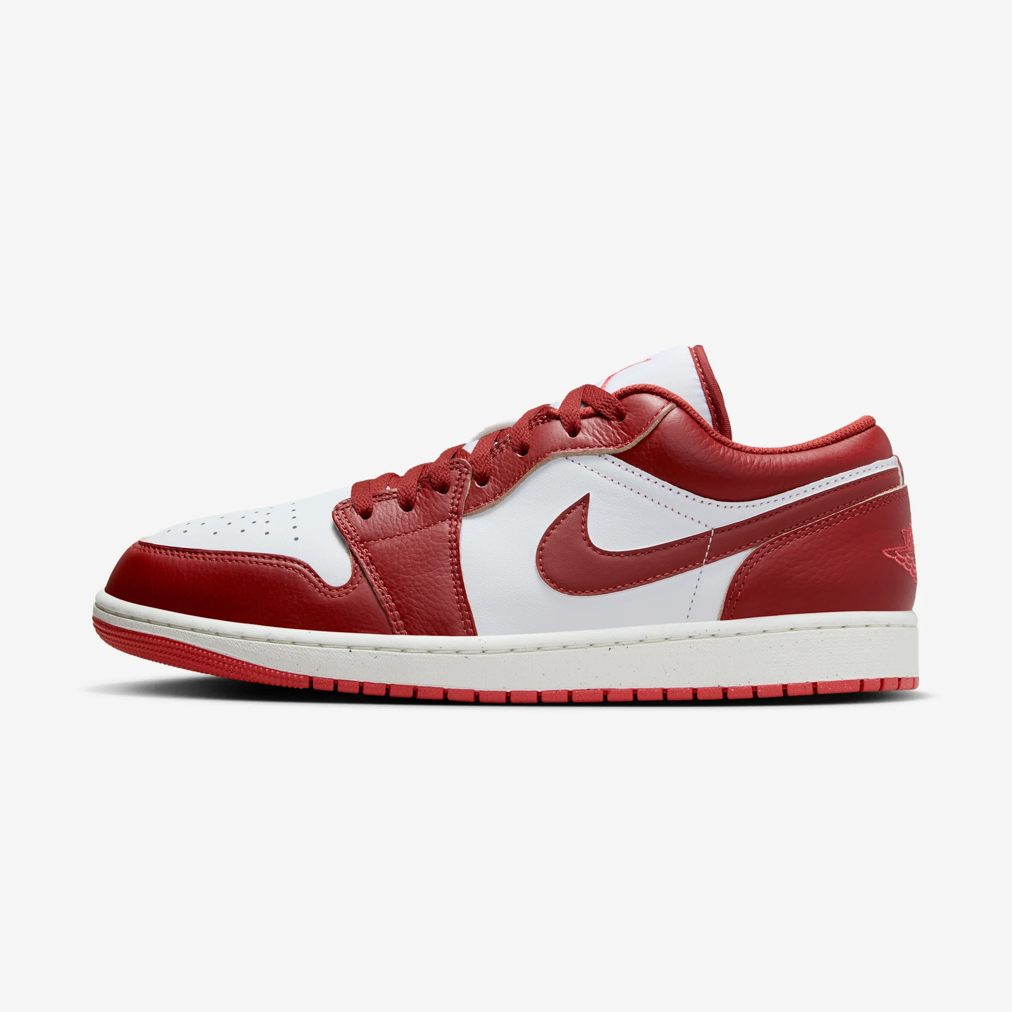 Air Jordan 1 Low "Dune Red" 2024 White/Dune Red/Sail