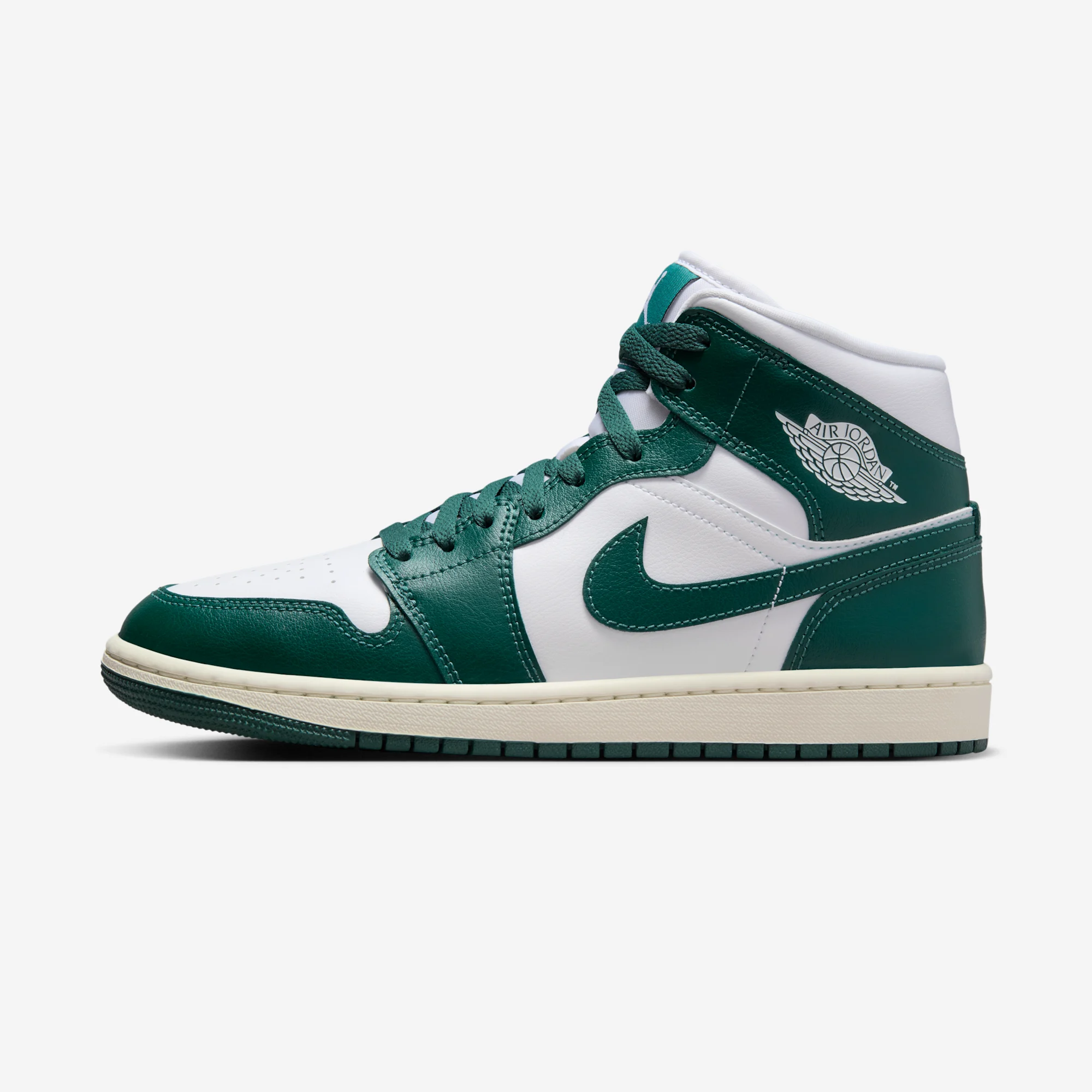 Air Jordan 1 Mid “White / Oxidized Green” 2024 White/Oxidized Green/Sail