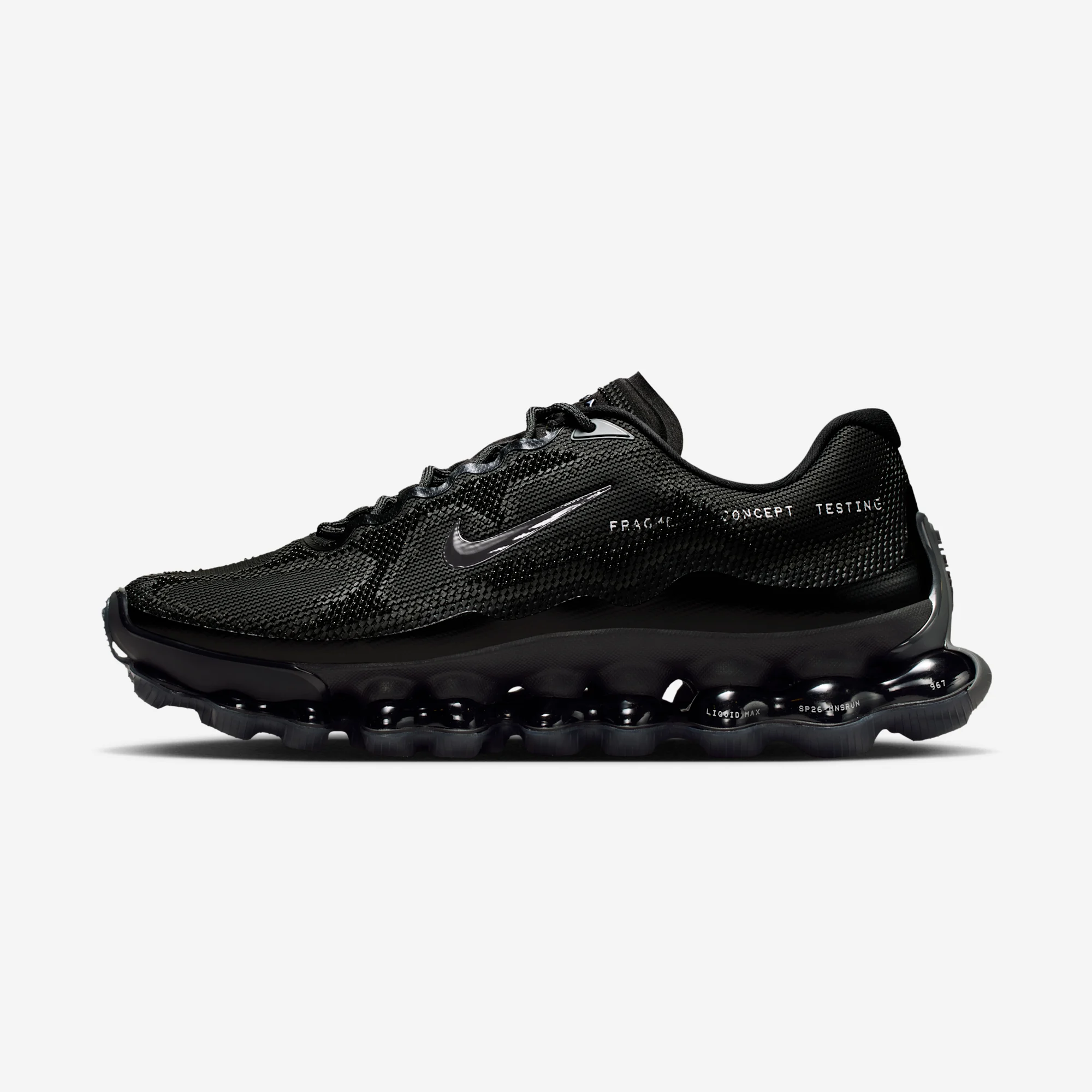 Fragment x Nike Liquid Max "Black" Black/Anthracite/Black