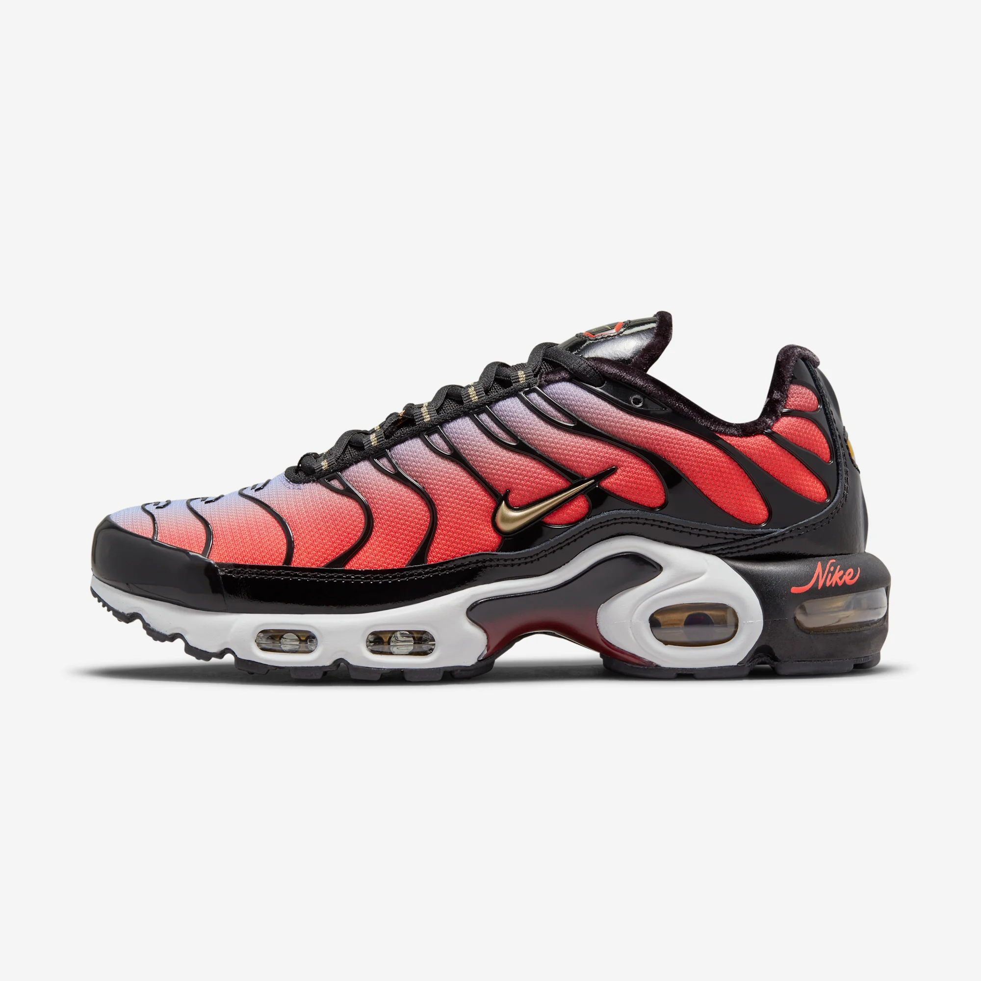Nike Air Max Plus "Sisterhood" 2024 Purple Pulse/Metallic Gold/Bright Crimson/Black/Team Red/Dark Sulfur