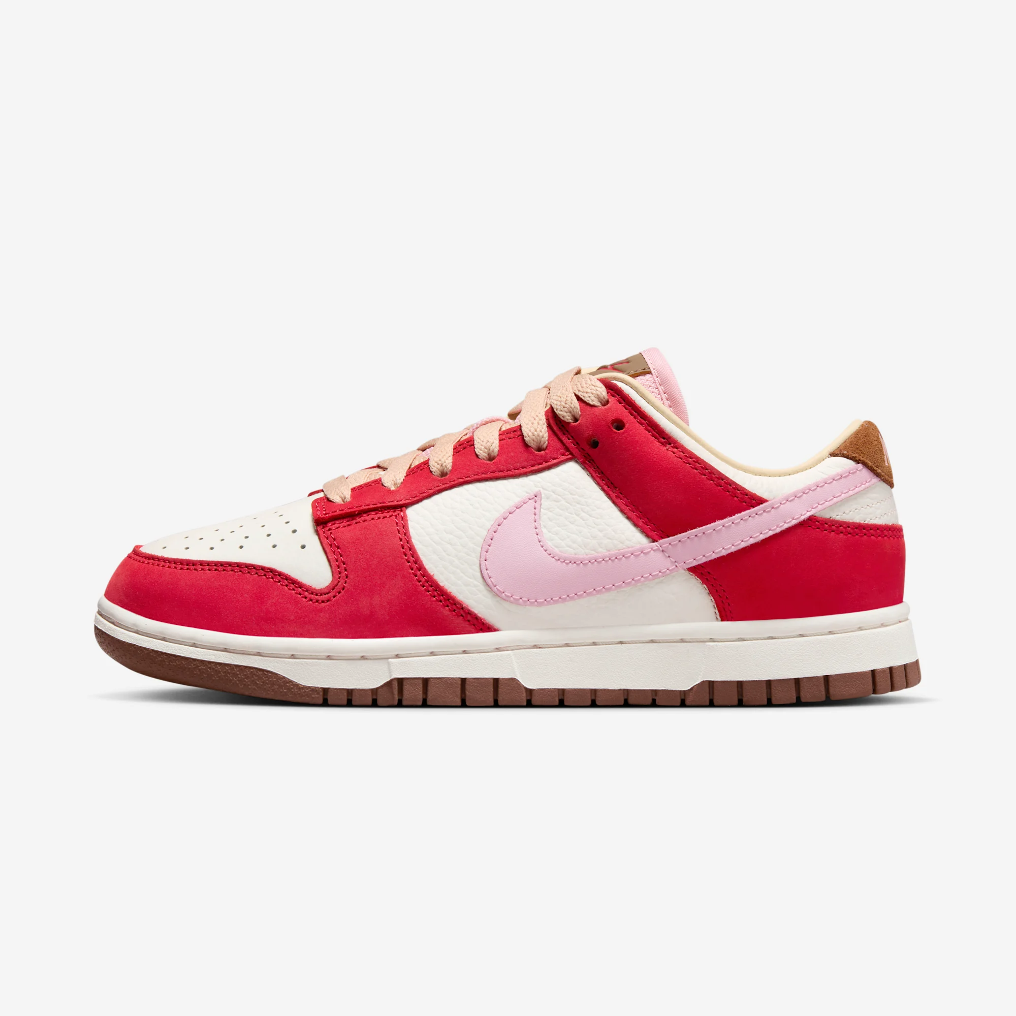Nike Dunk Low Premium "Bacon" 2023 Sport Red/Sail/Medium Brown/Straw