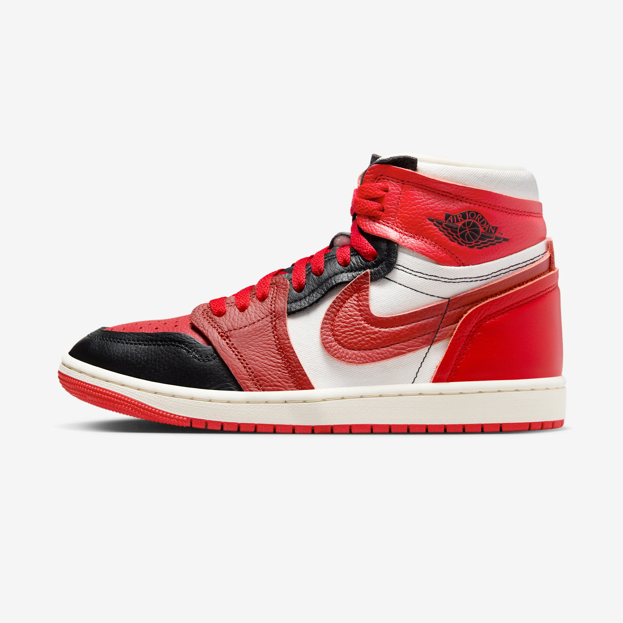 Air Jordan 1 High Method of Make "Sport Red" 2024 Sport Red/Black/Sail/Dune Red