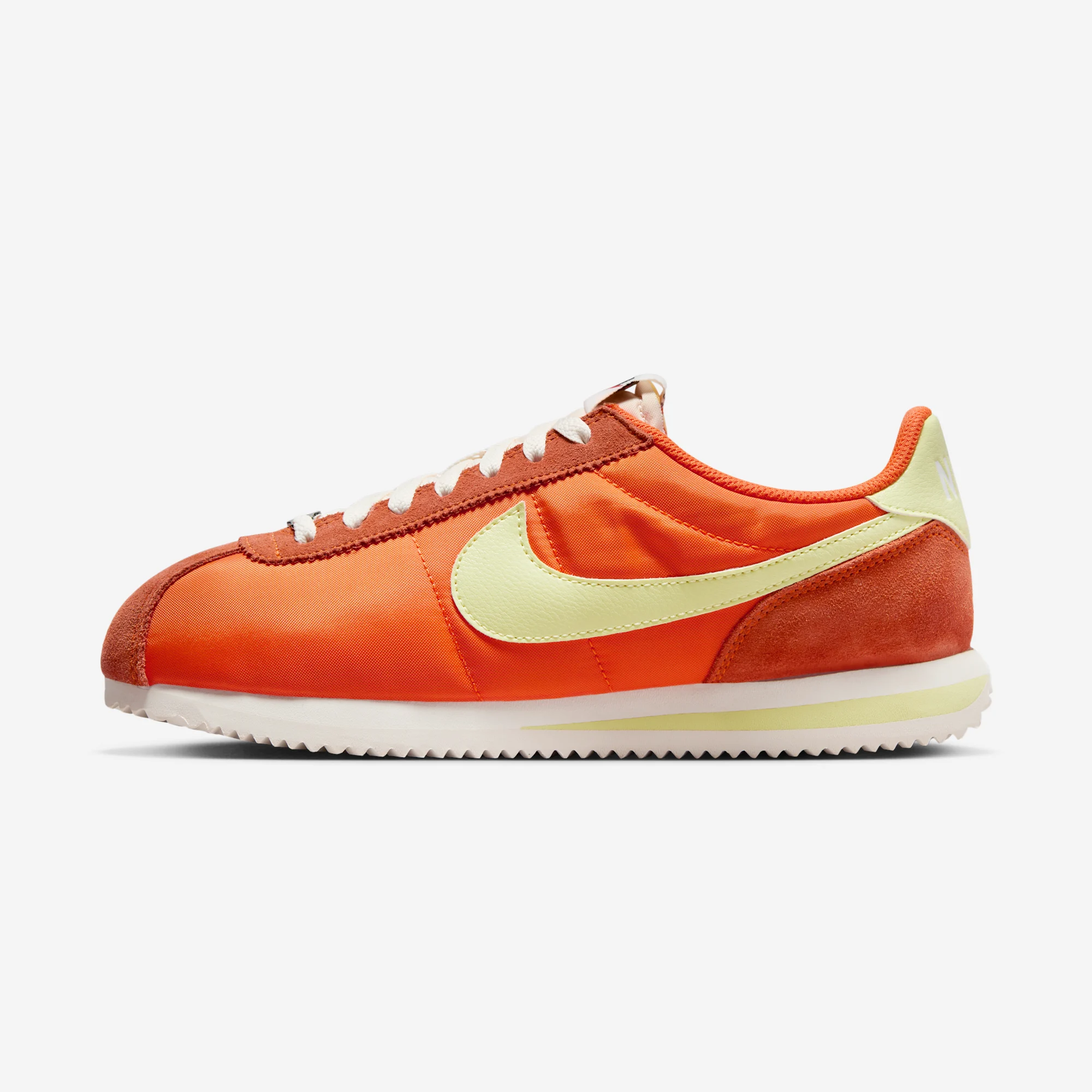 Nike Cortez Textile “Safety Orange / Life Lime” 2024 Safety Orange/Life Lime/Sail/Team Orange/Black