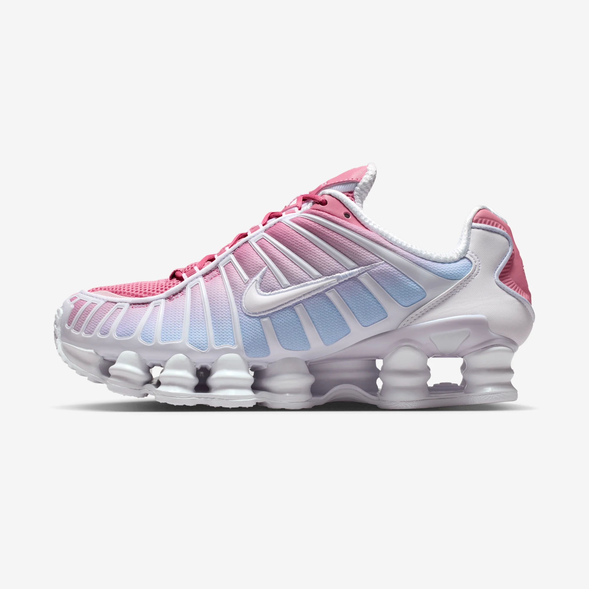 Nike Shox TL Fade W "Football Grey" White/Football Grey/Peony