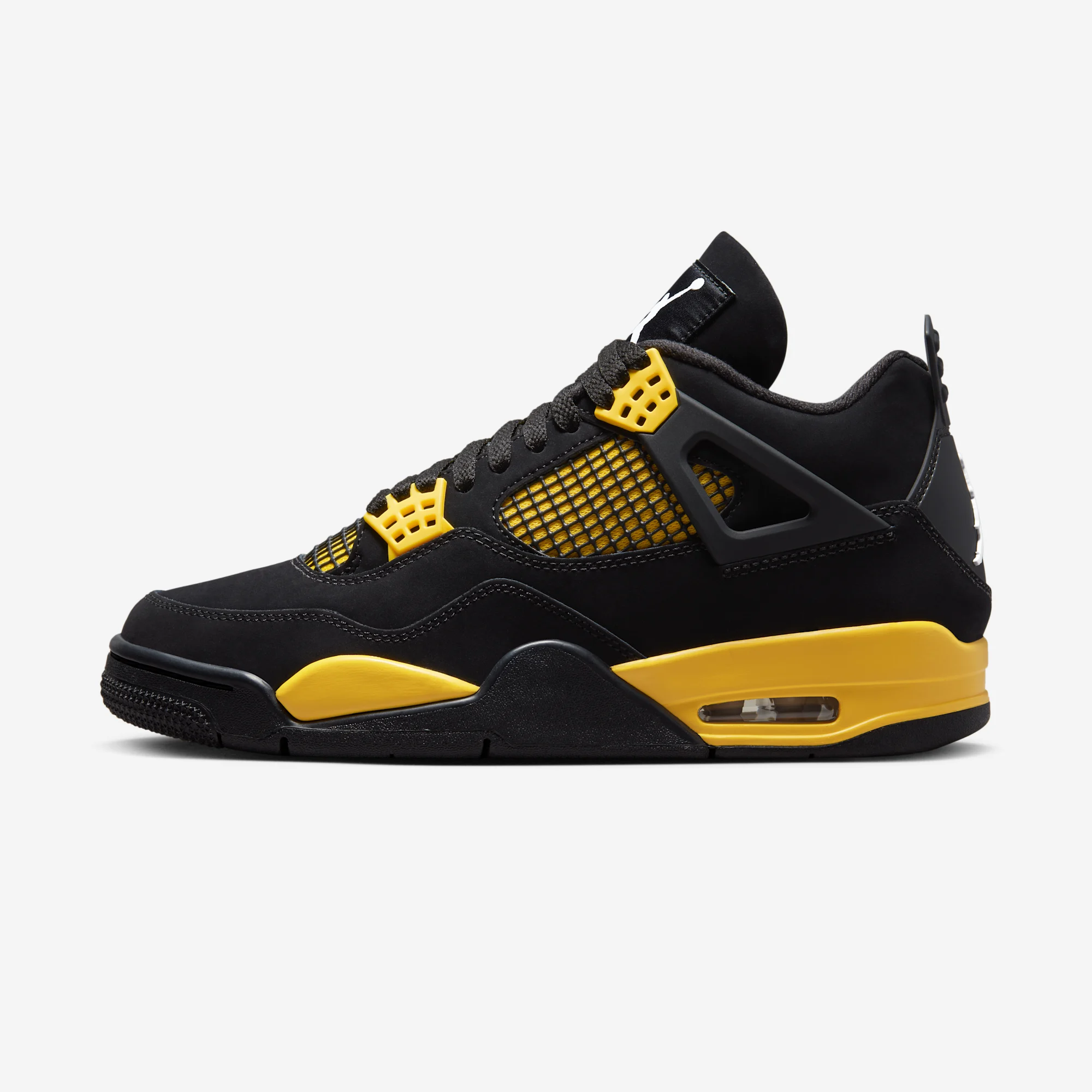 Air Jordan 4 Retro "Thunder" 2023 Black/Tour Yellow/White