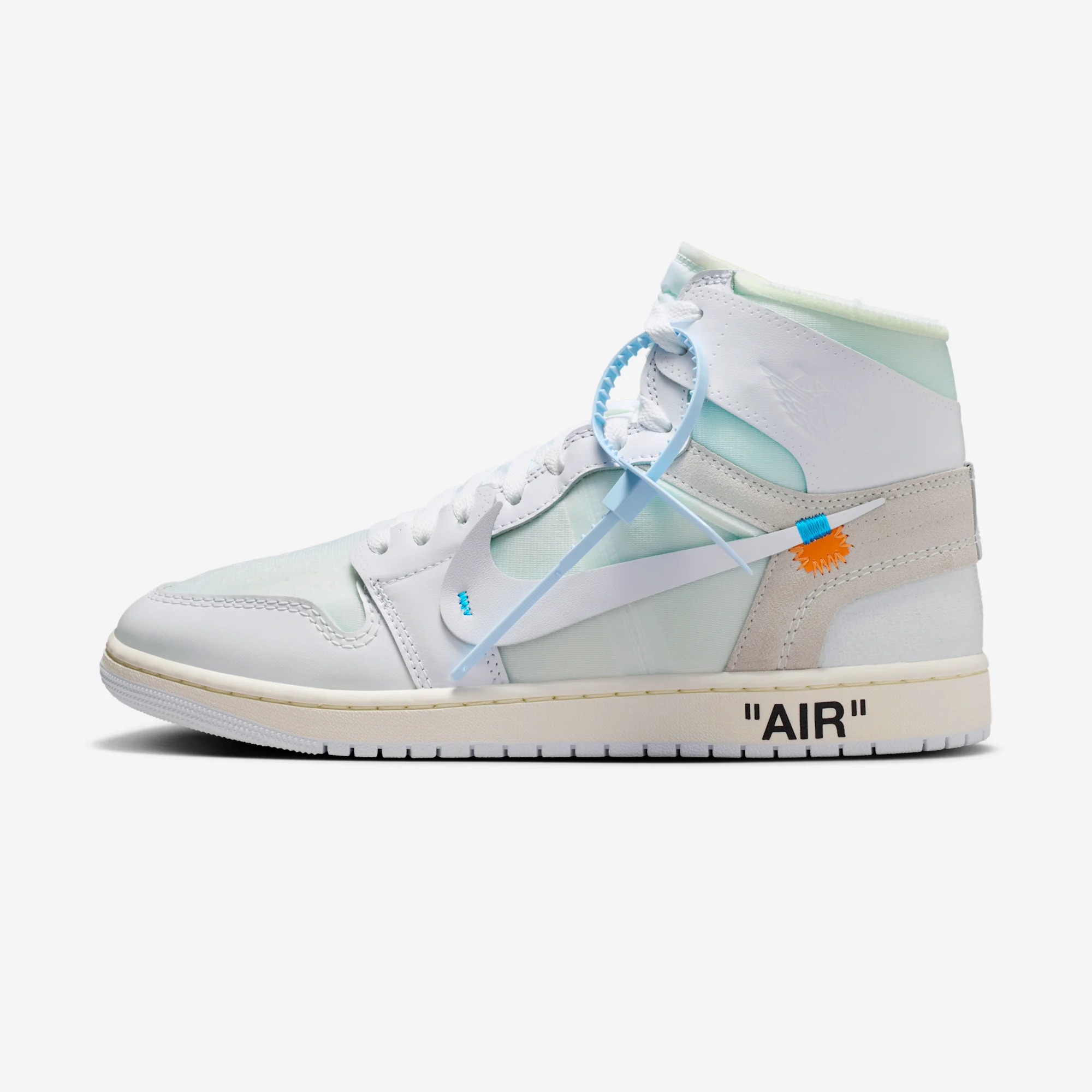 Off-White x Air Jordan 1 Retro High OG "Alaska"