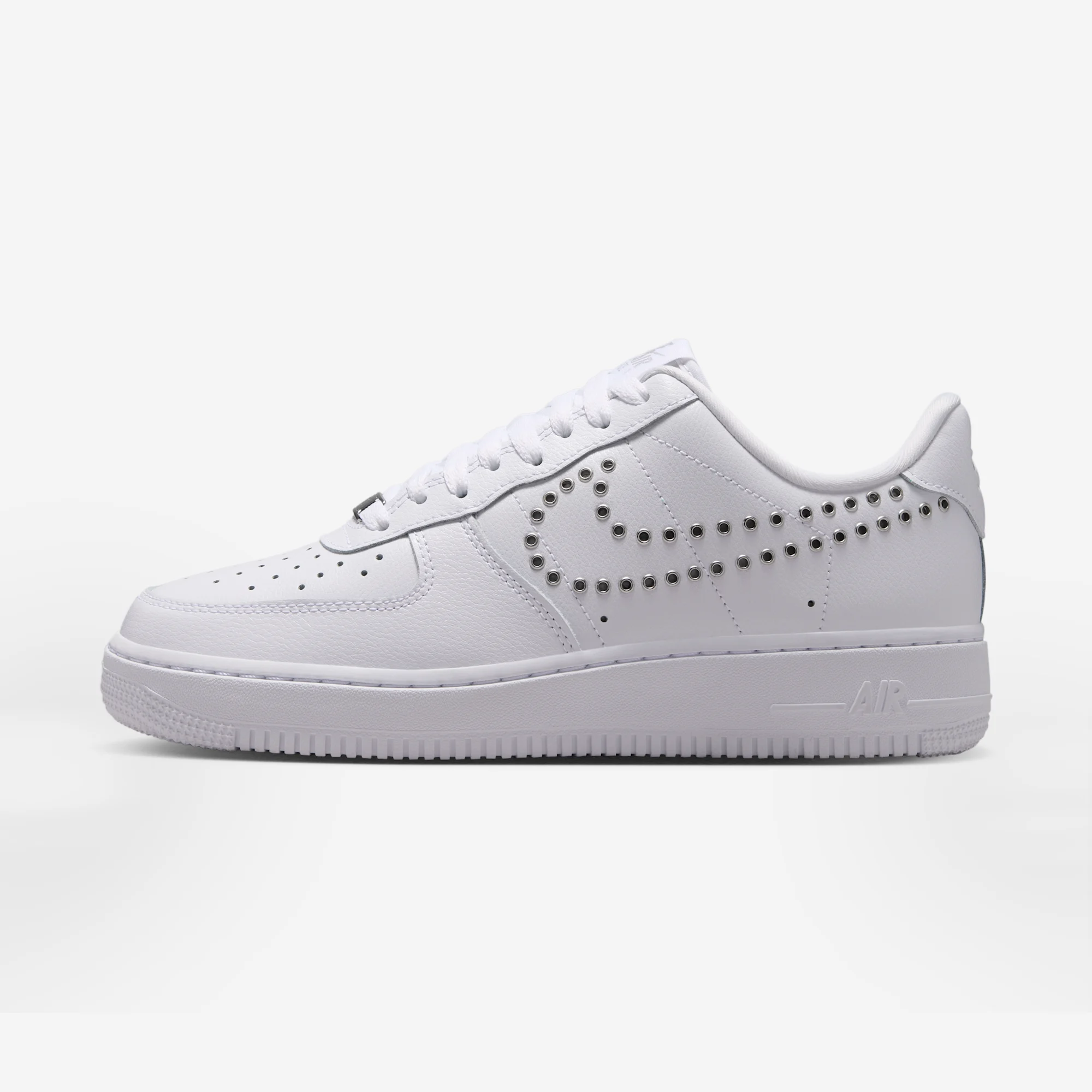 Nike Air Force 1 Low W "White & Metallic Silver"