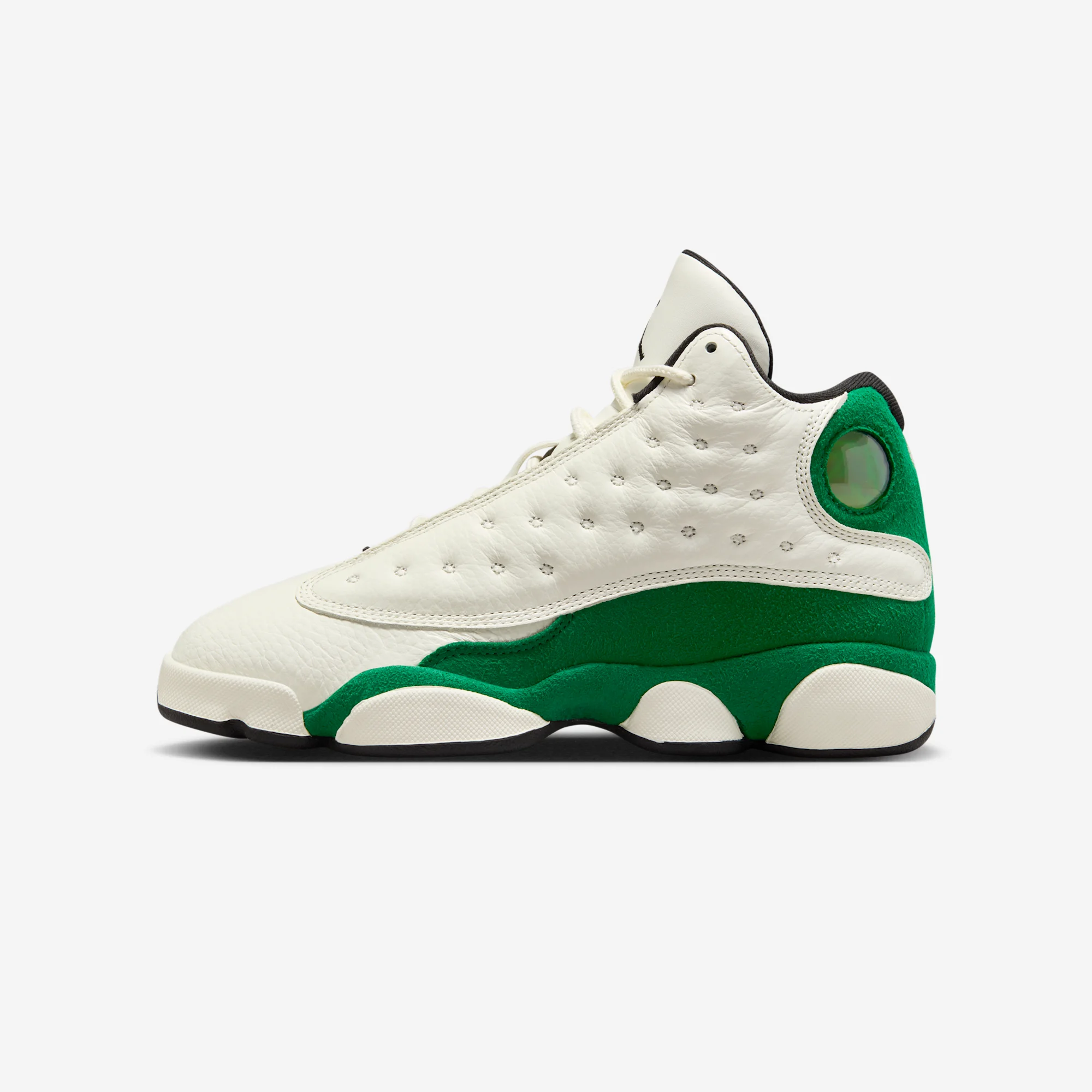 Air Jordan 13 Retro GS "Pine Green" Black/Sail/Pine Green