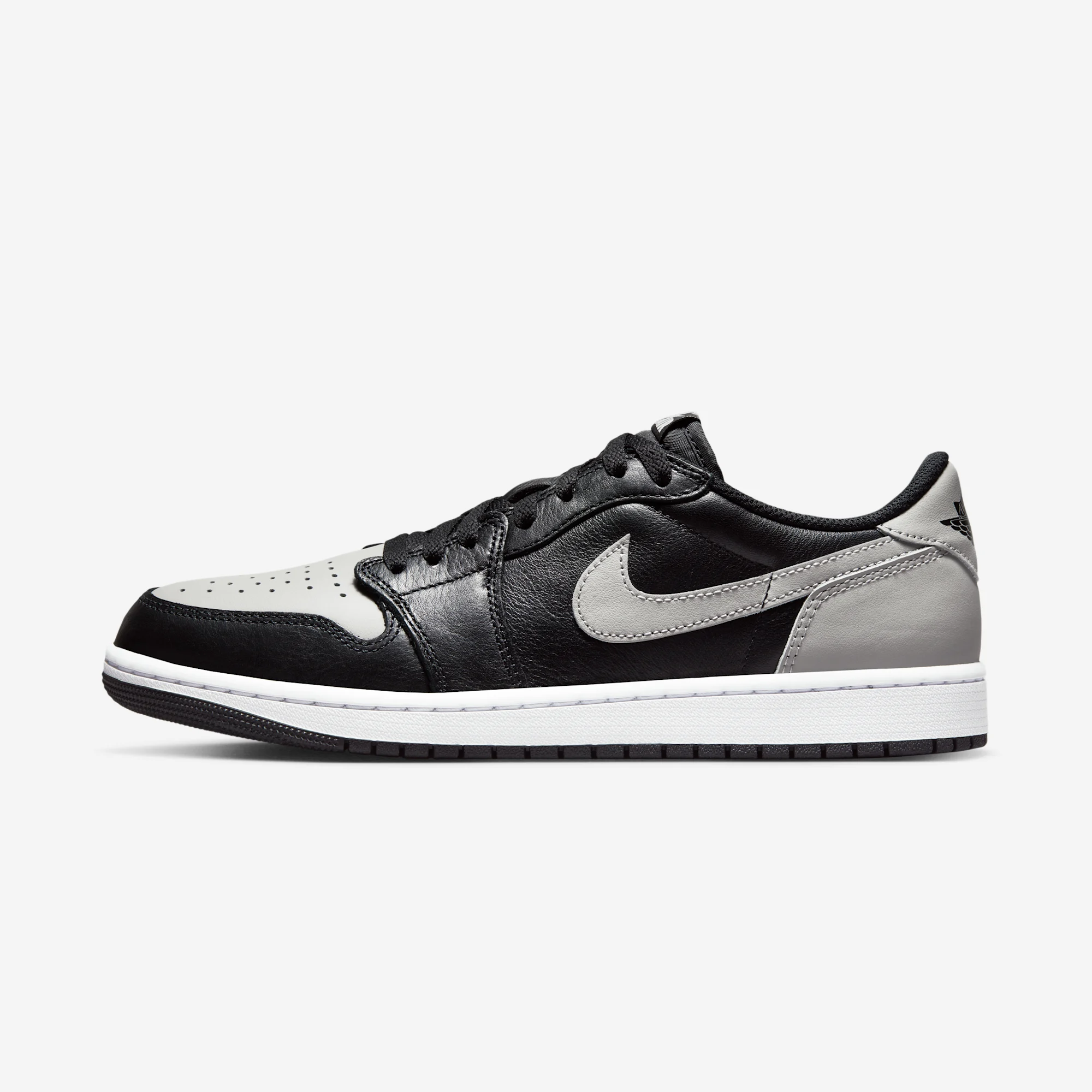 Air Jordan 1 Retro Low OG "Shadow" 2024 Black/Medium Grey/White